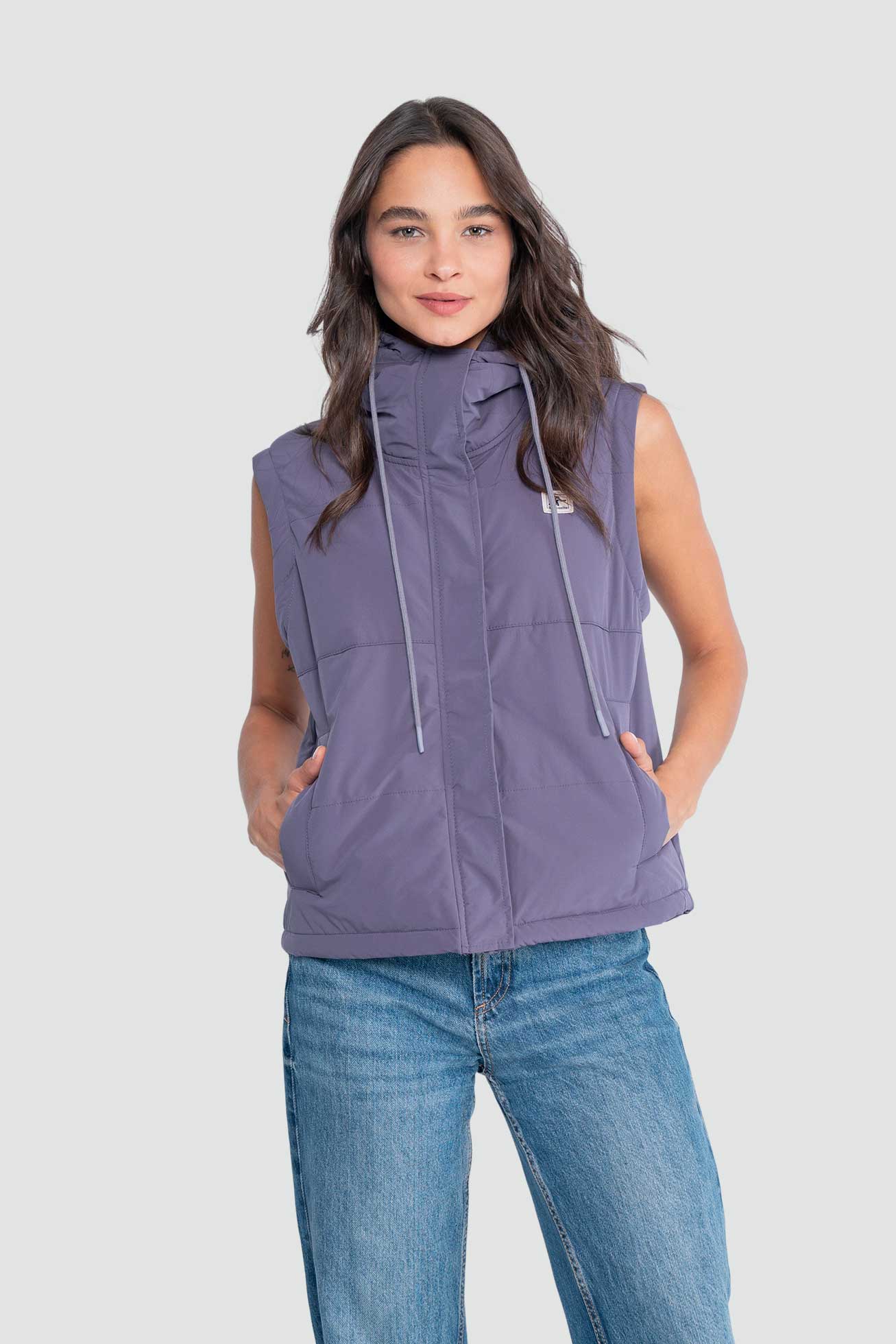 Chaqueta Mujer 2 en 1 Tara - Malva
