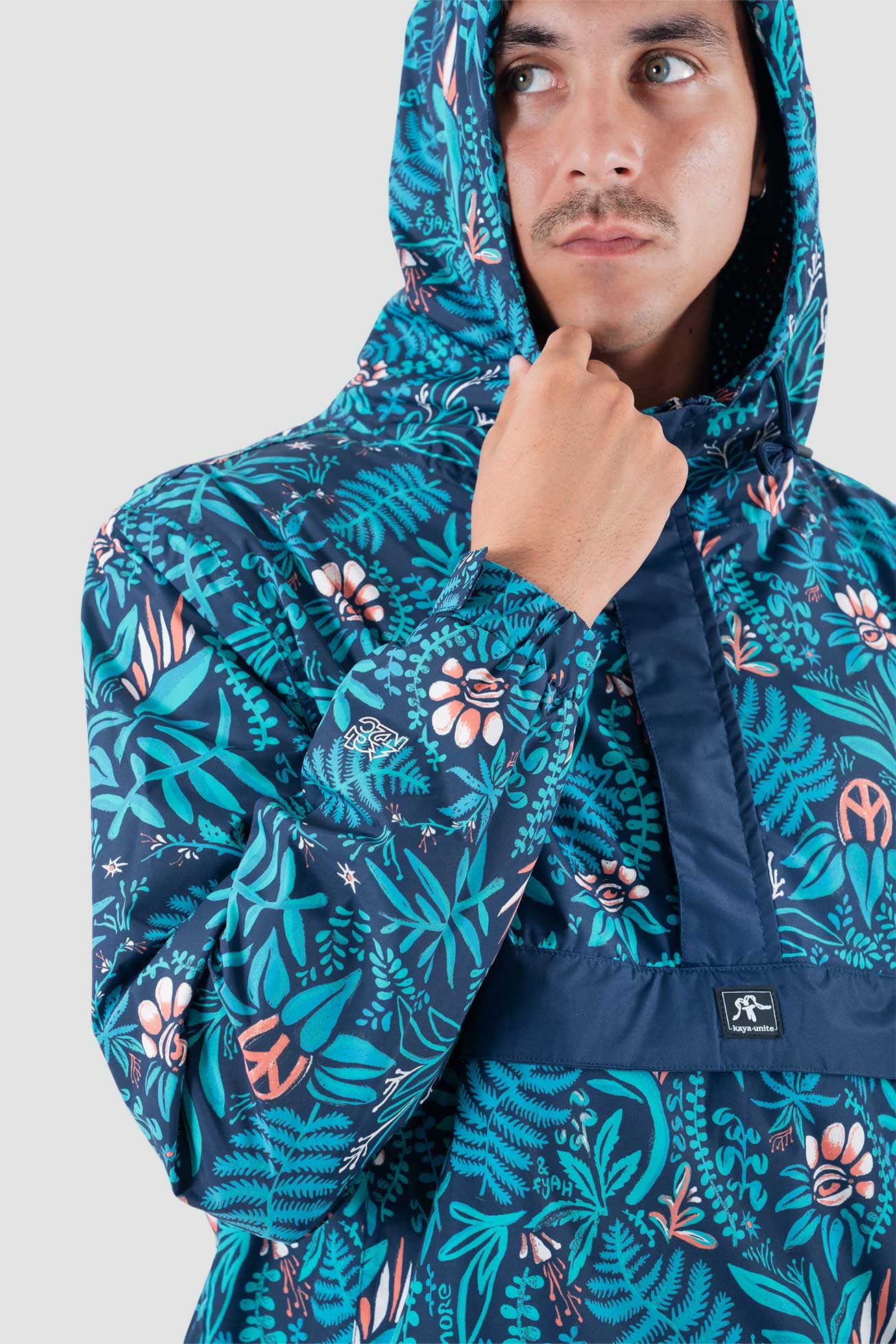 Cortaviento Anorak 5000:5000 - Yedra Teal