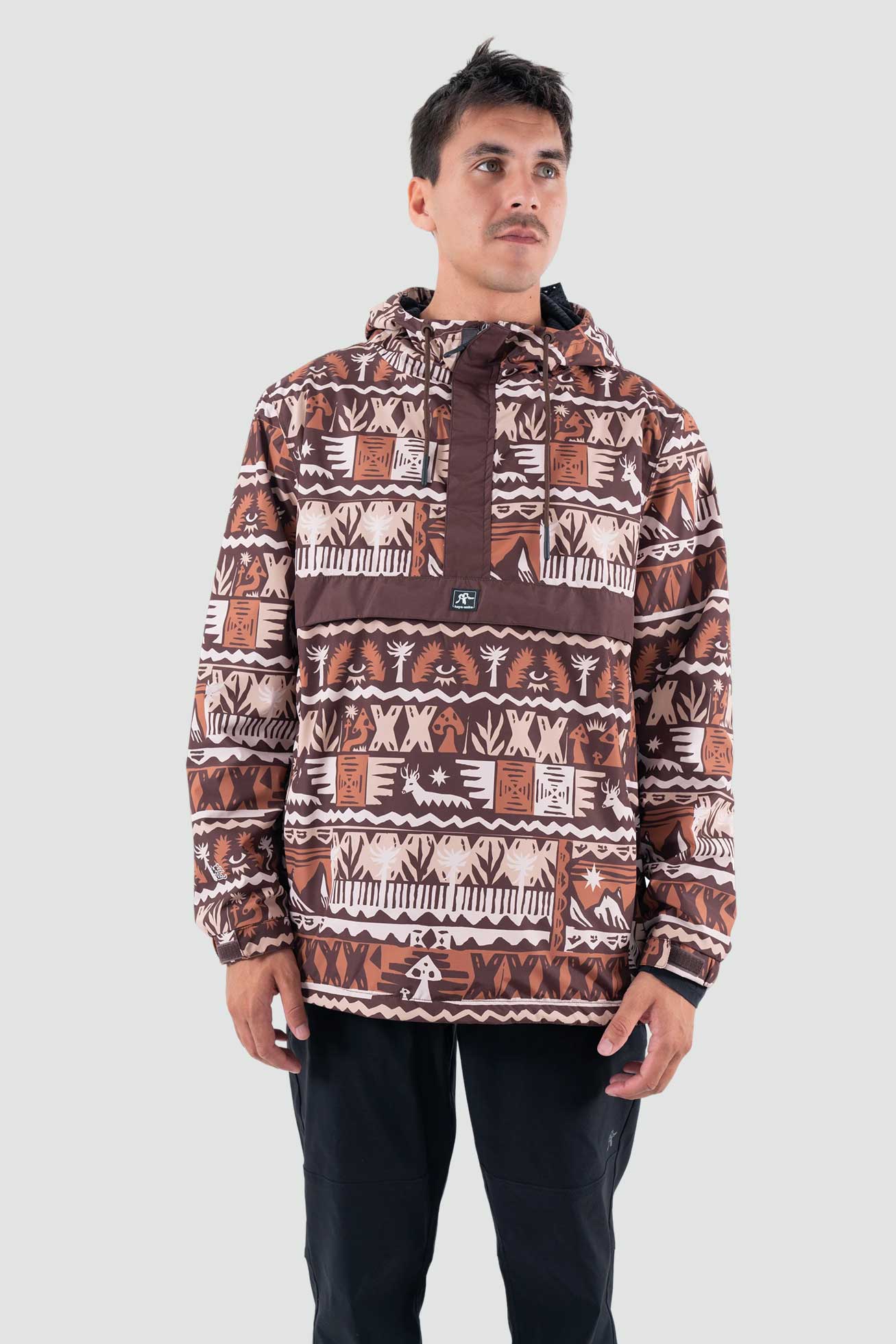 Cortaviento Anorak 5000:5000 - Tribu Terracota