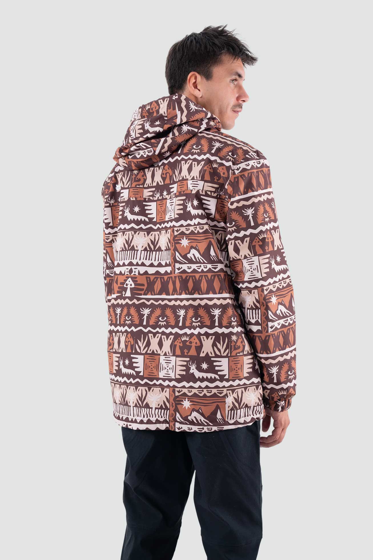 Cortaviento Anorak 5000:5000 - Tribu Terracota