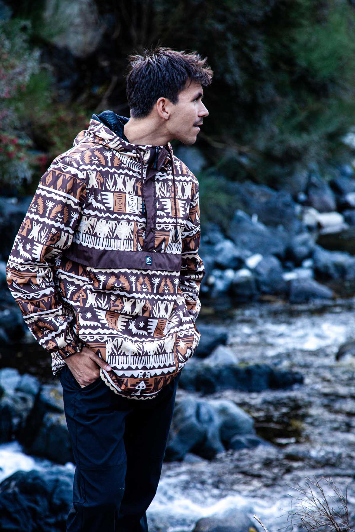 Cortaviento Anorak 5000:5000 - Tribu Terracota
