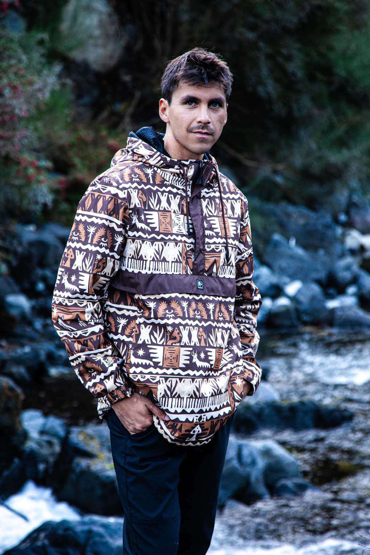 Cortaviento Anorak 5000:5000 - Tribu Terracota