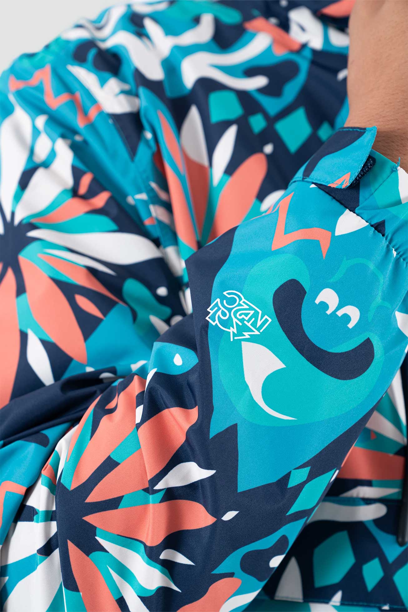 Cortaviento Anorak 5000:5000 - Cosmo Teal