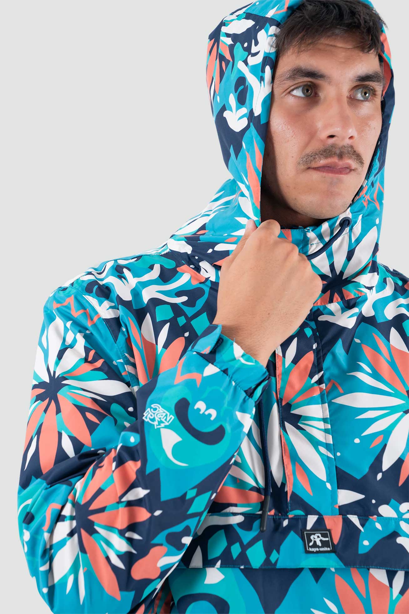 Cortaviento Anorak 5000:5000 - Cosmo Teal