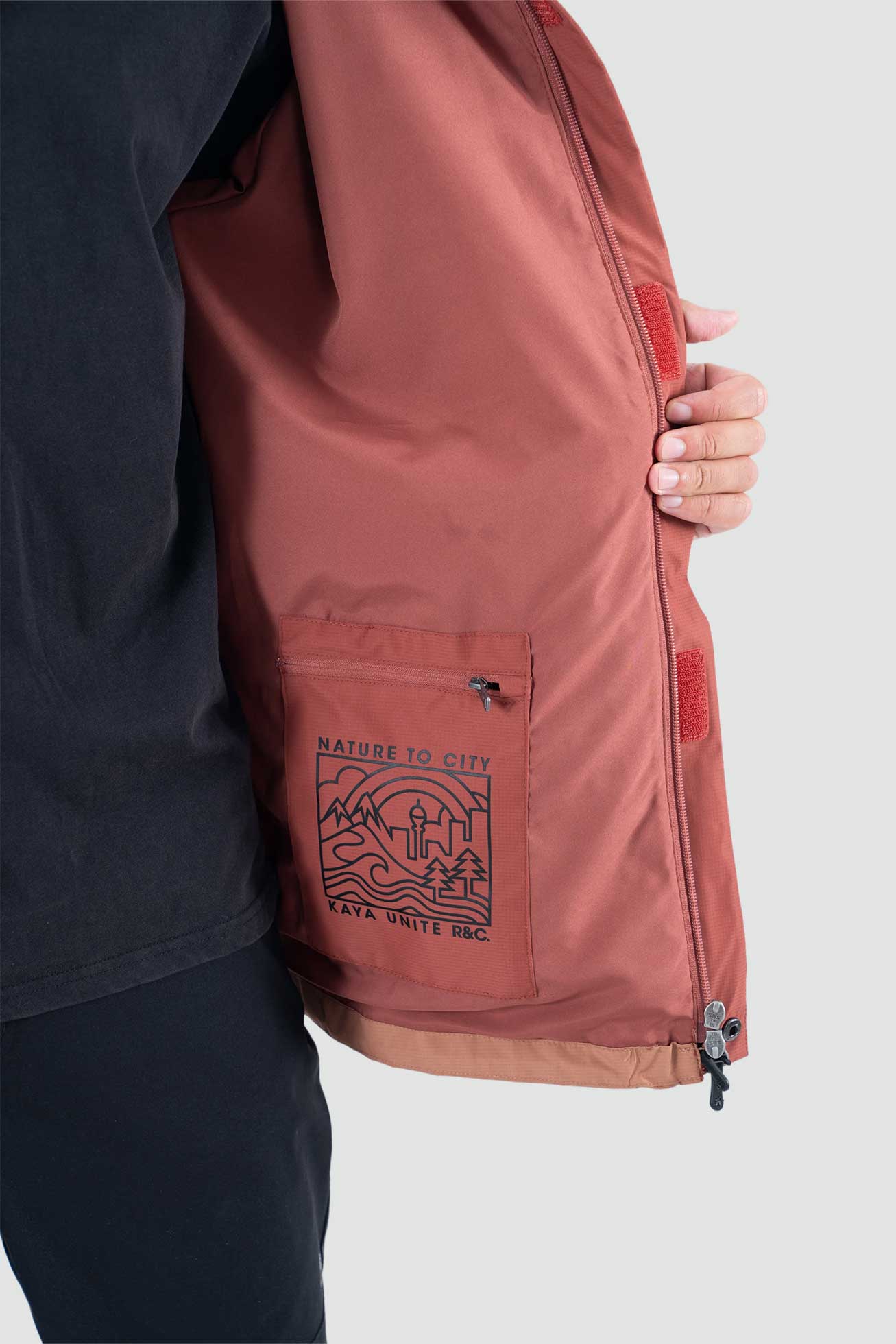 Impermeable Nortazo 10.000:10.000 - Terracota