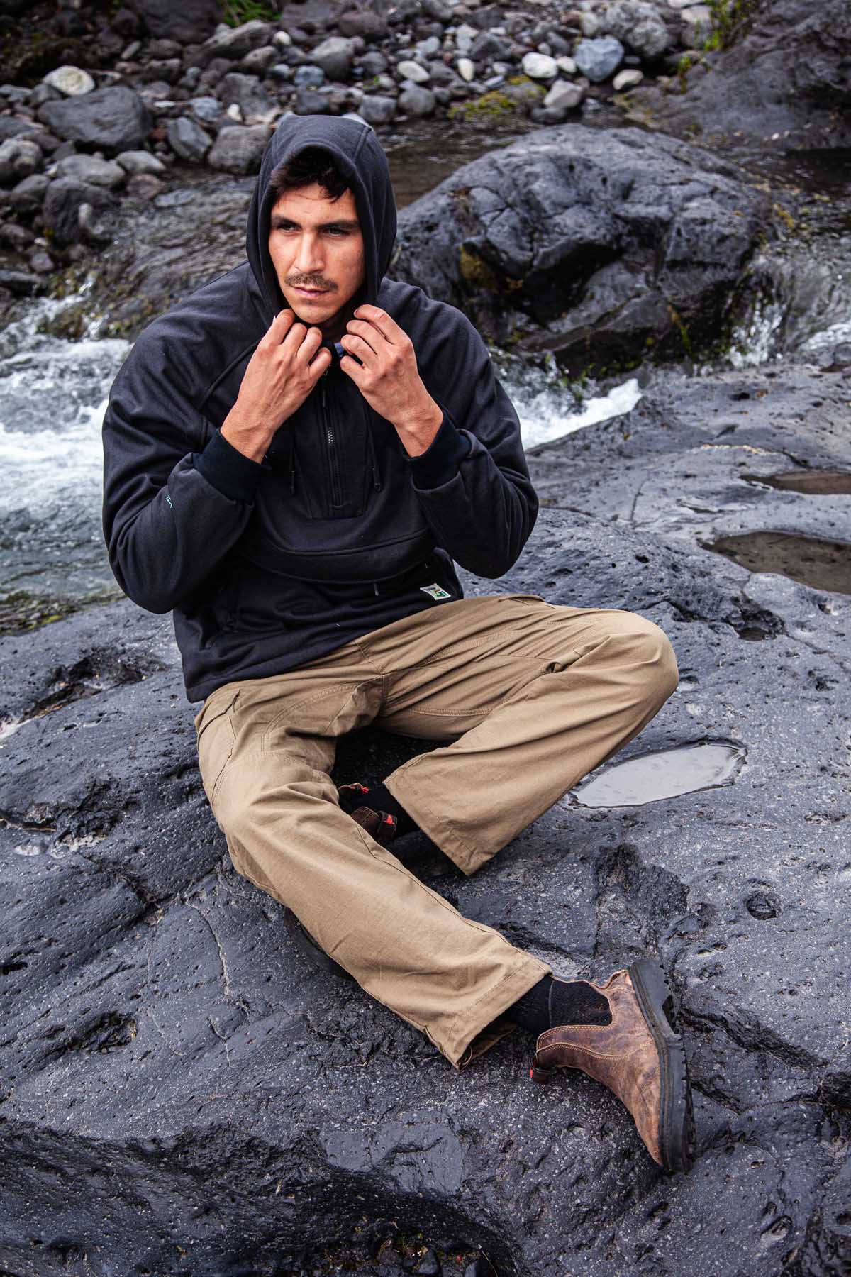 Chaqueta Cortaviento Surazo Hood - Negro