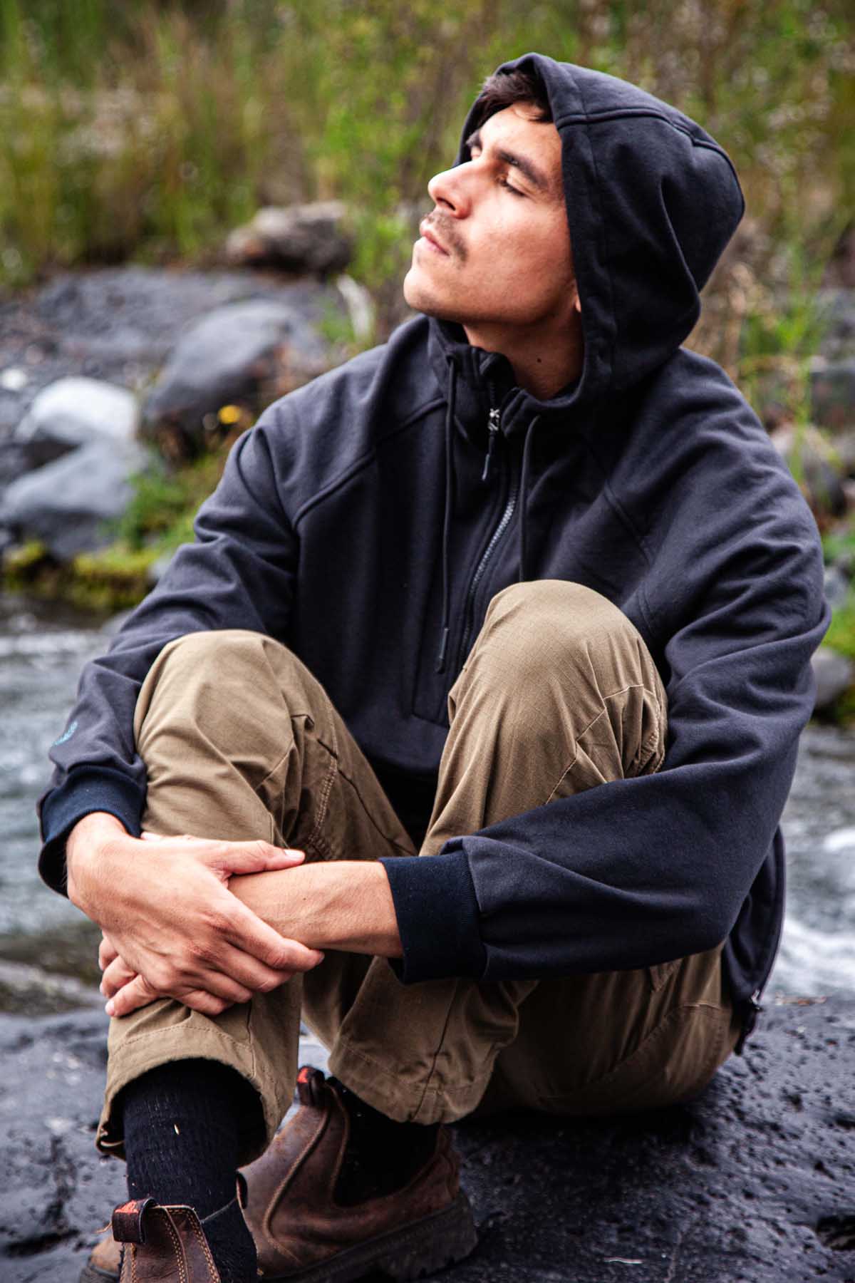 Chaqueta Cortaviento Surazo Hood - Negro