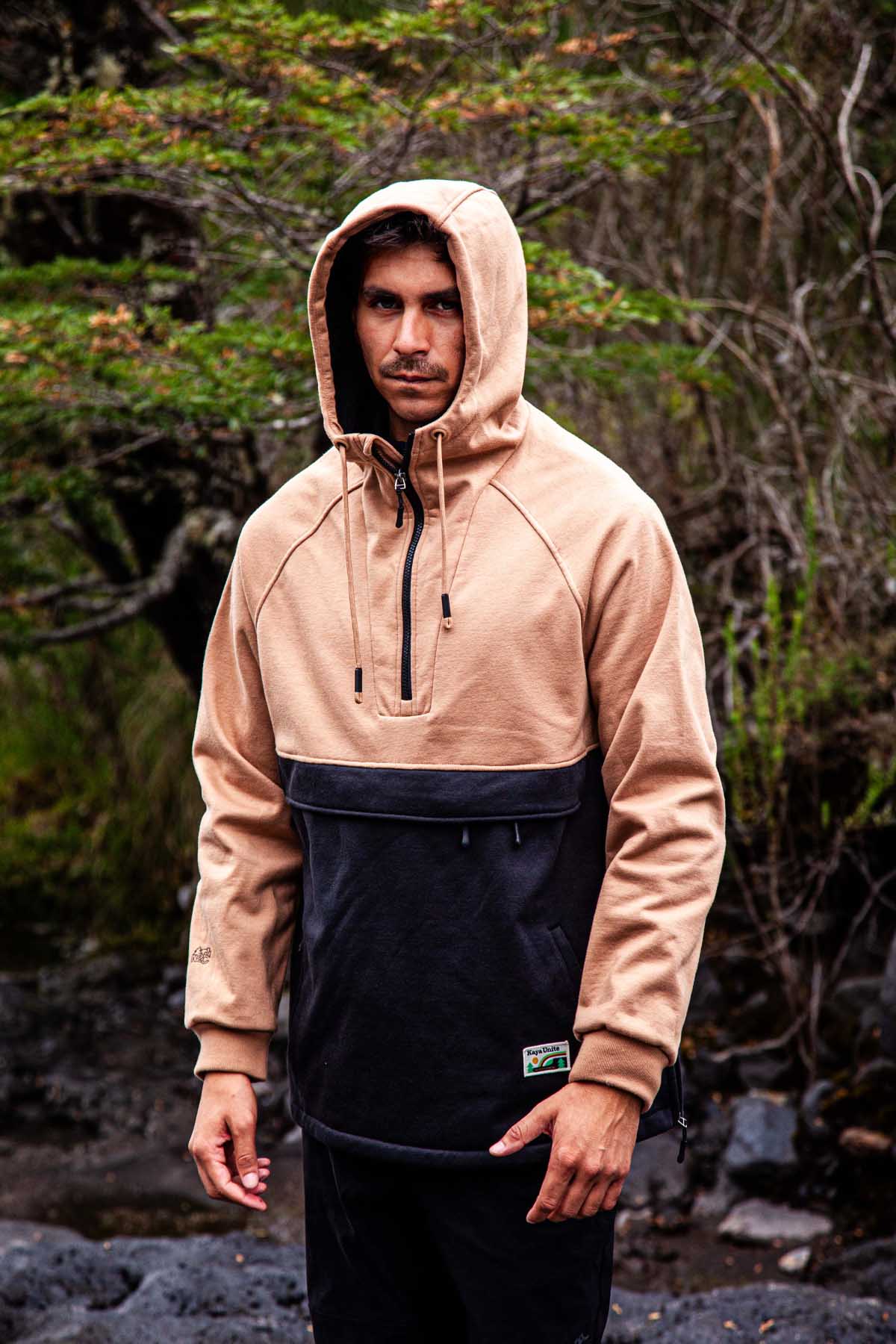 Chaqueta Cortaviento Surazo Hood - Camel