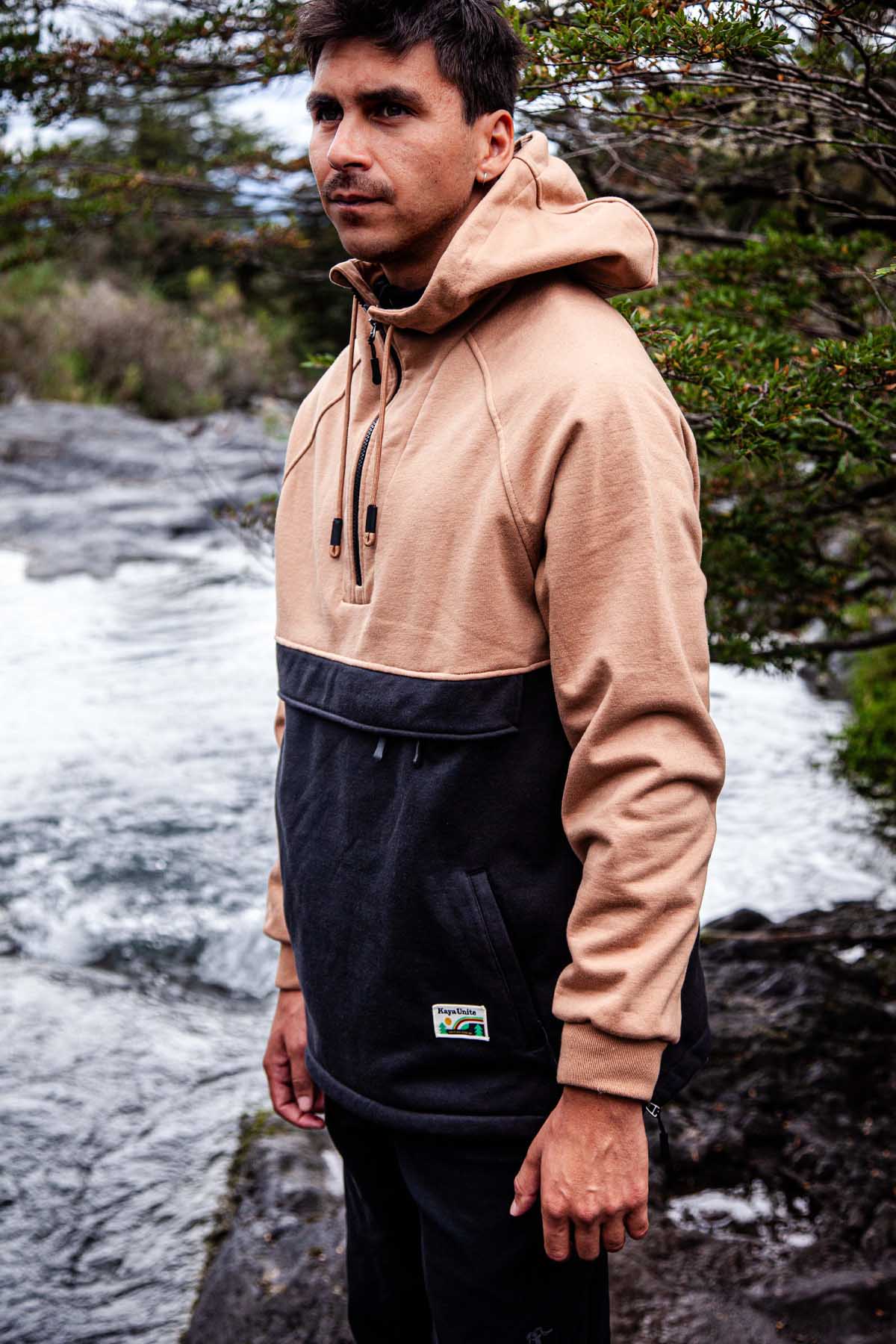Chaqueta Cortaviento Surazo Hood - Camel