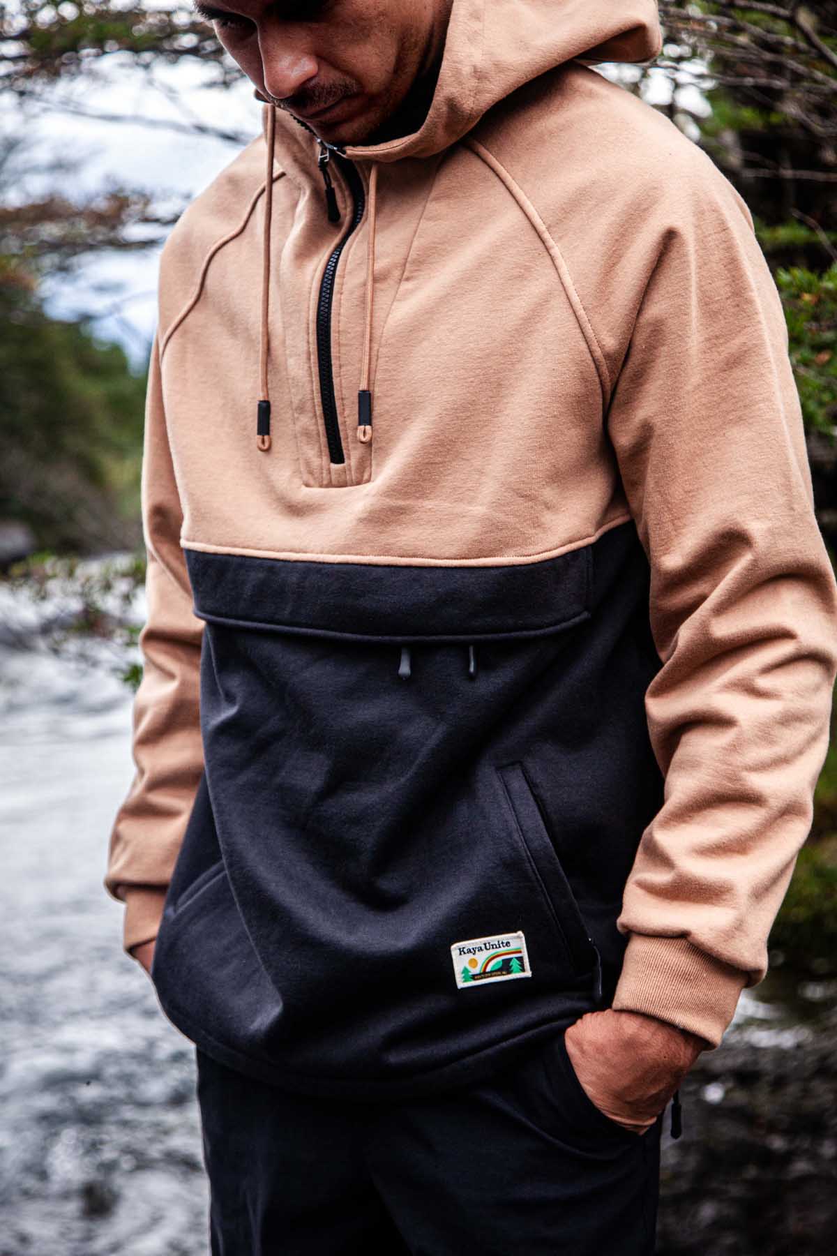 Chaqueta Cortaviento Surazo Hood - Camel