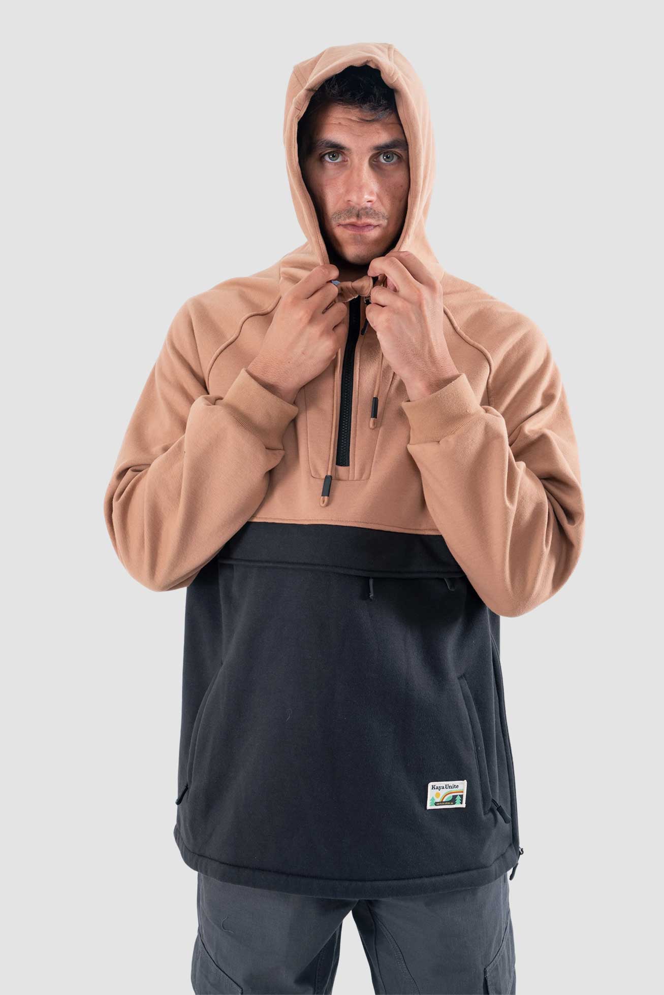 Chaqueta Cortaviento Surazo Hood - Camel