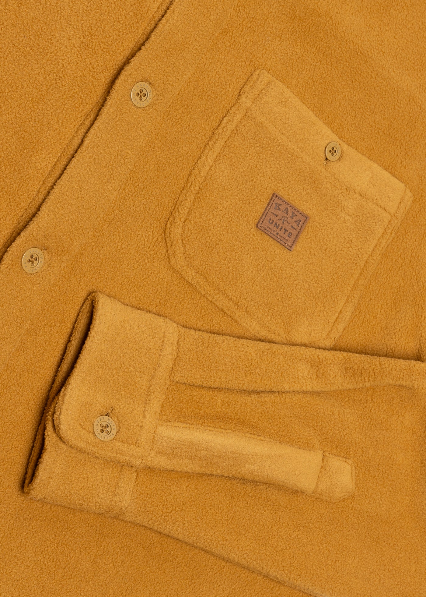 Camisa Polar Woods Camel