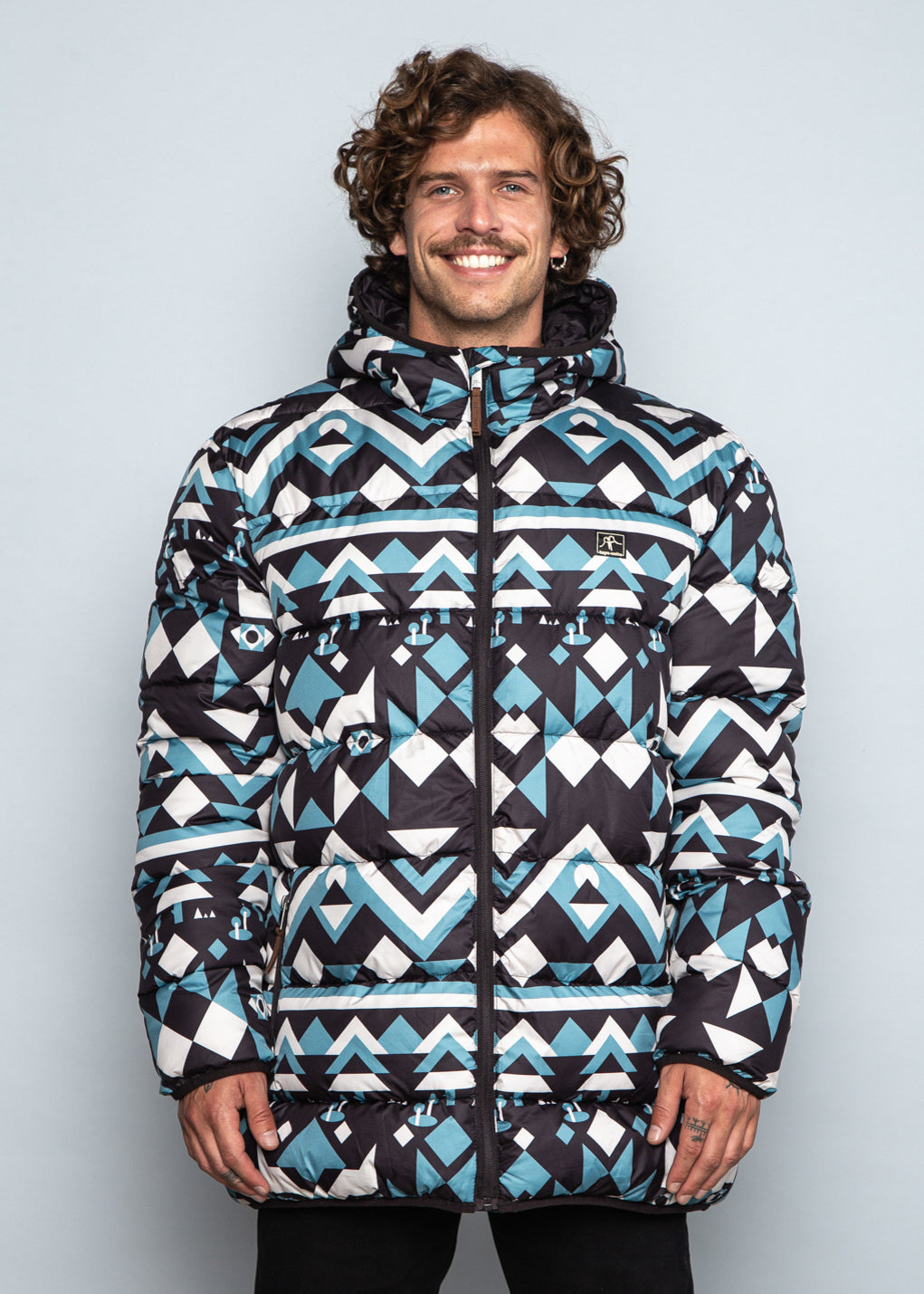 Parka Paine Geo Petrol