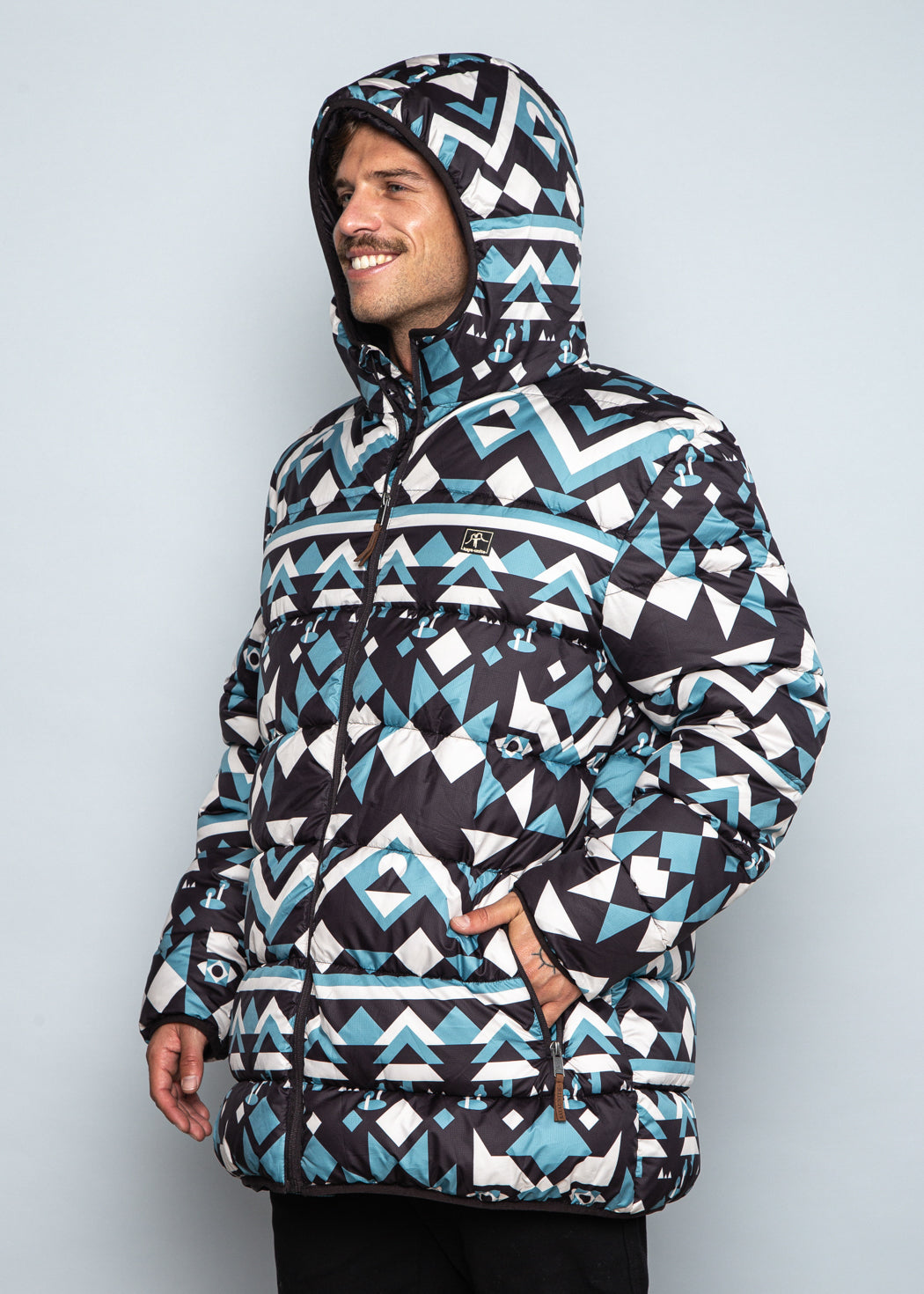 Parka Paine Geo Petrol