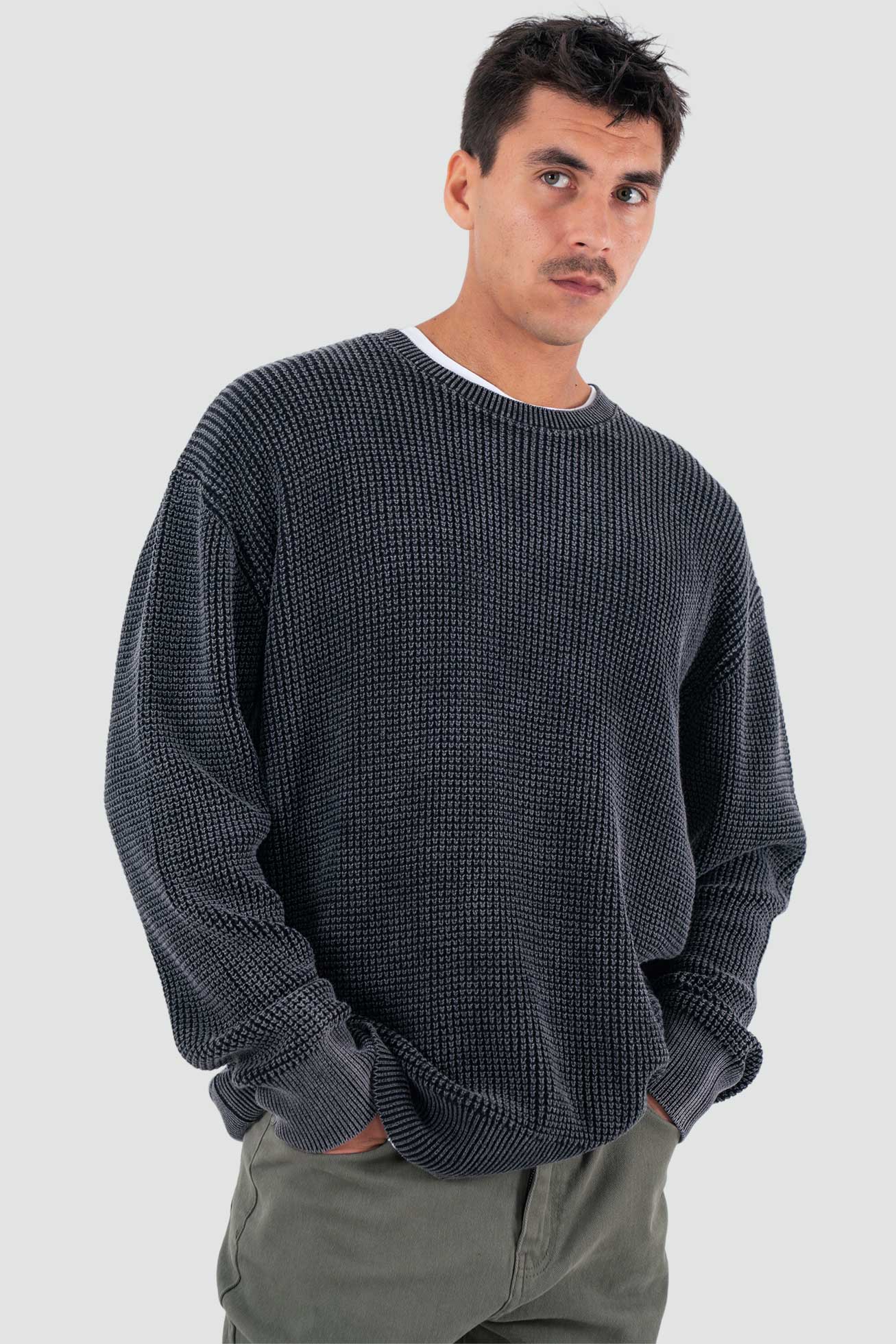 Chaleco Algodón Daily Hombre - Negro Lavender