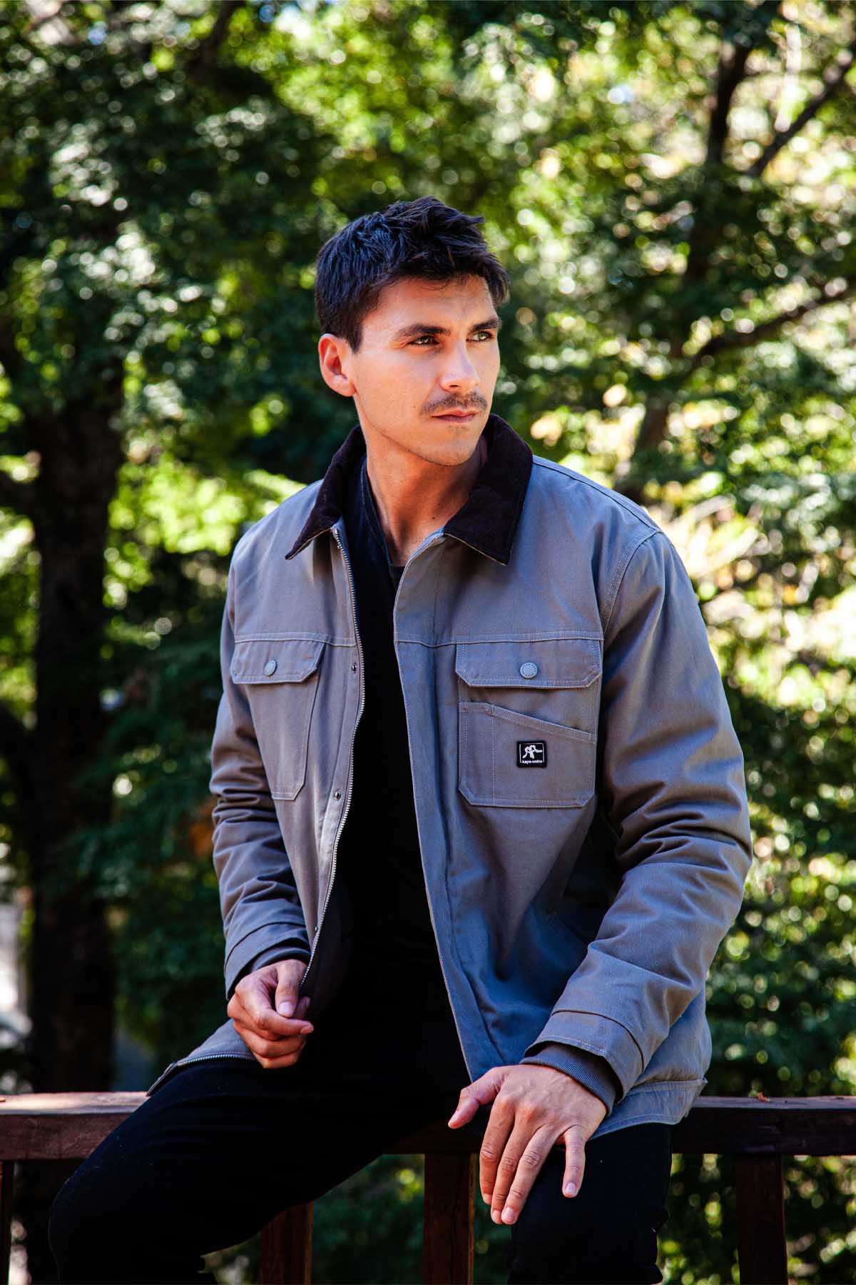 Chaqueta Chooper - Acero
