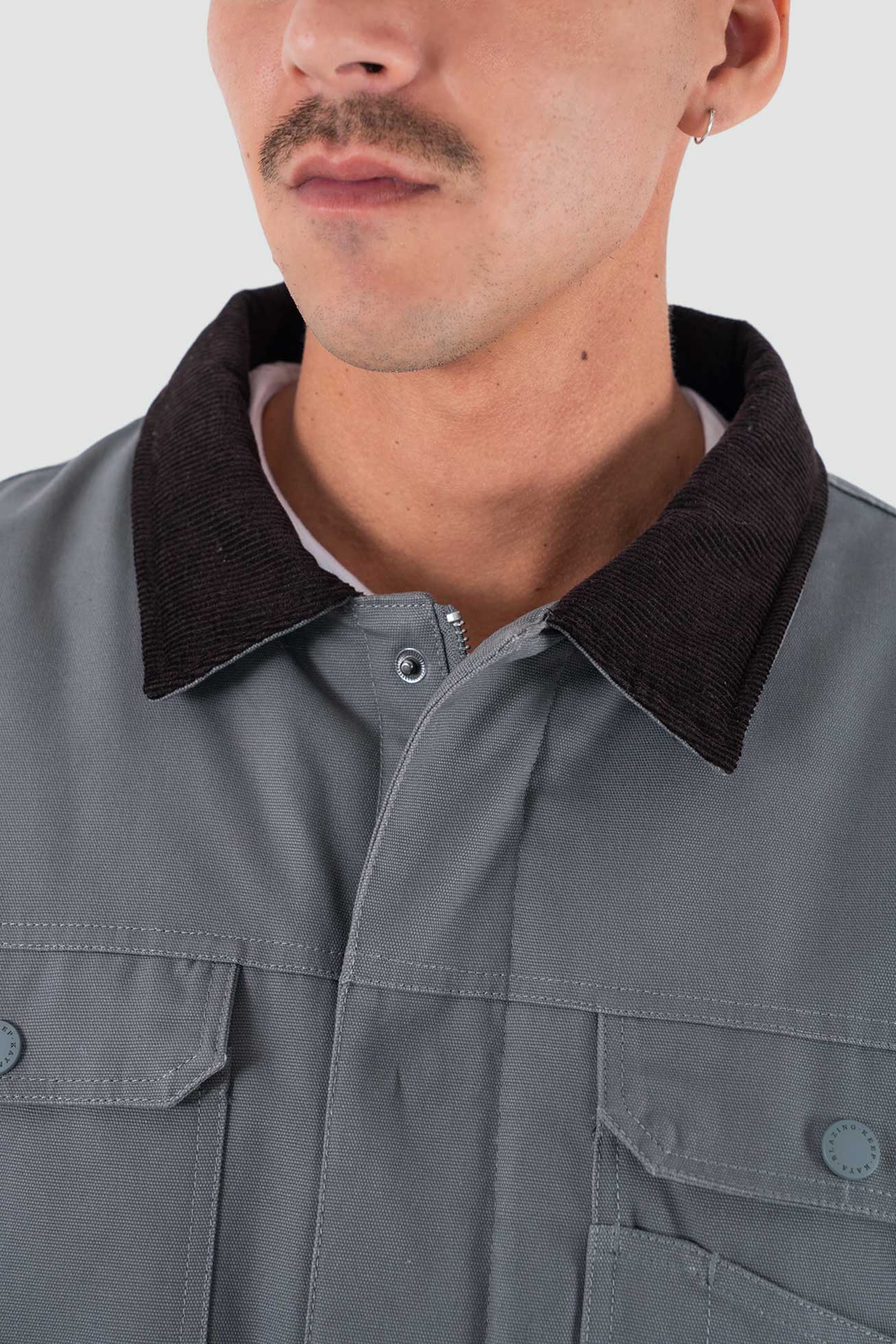 Chaqueta Chooper - Acero