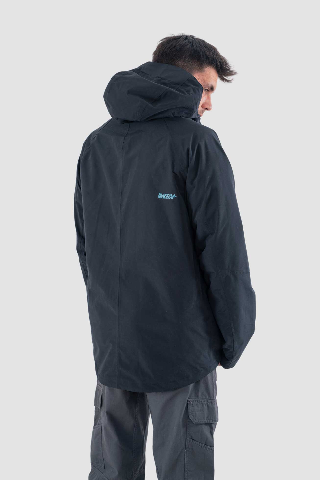 Chaqueta Desmontable Volcano 3 en 1 - Negra