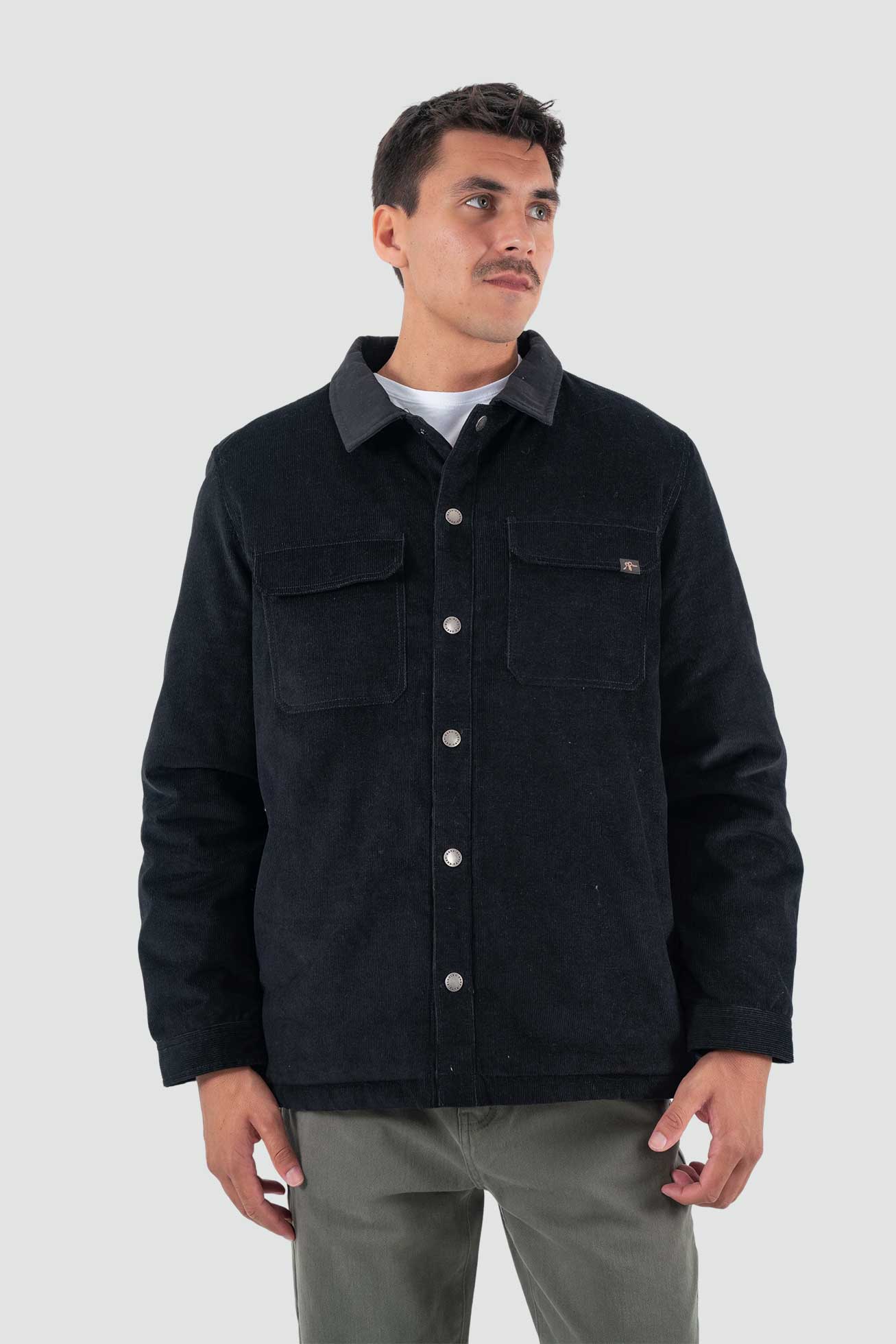 Chaqueta Cotelé Lascar - Negro