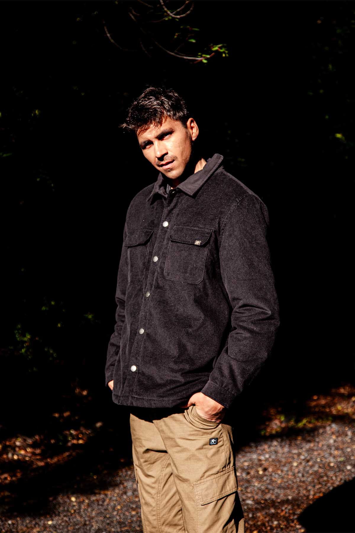 Chaqueta Cotelé Lascar - Negro