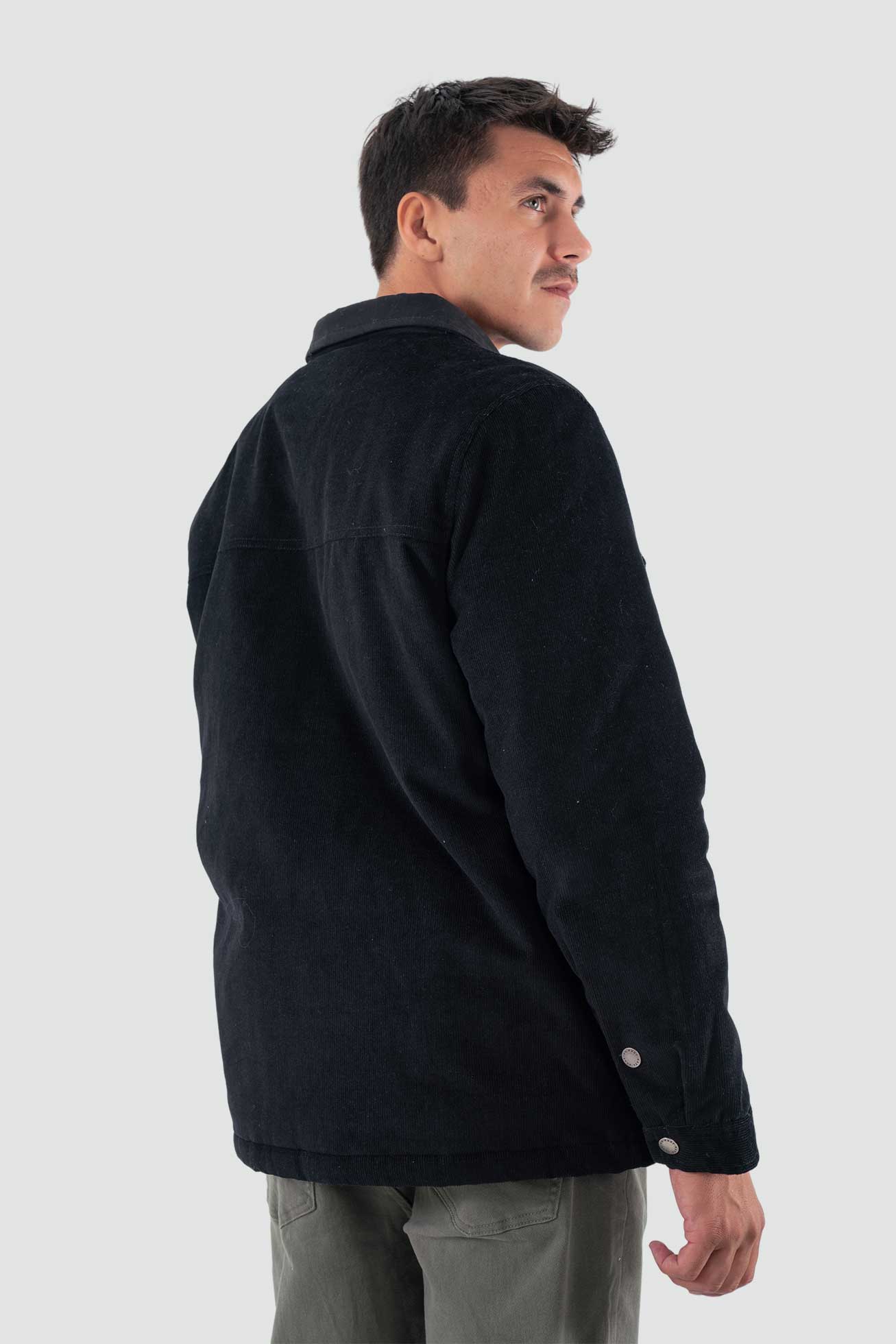 Chaqueta Cotelé Lascar - Negro
