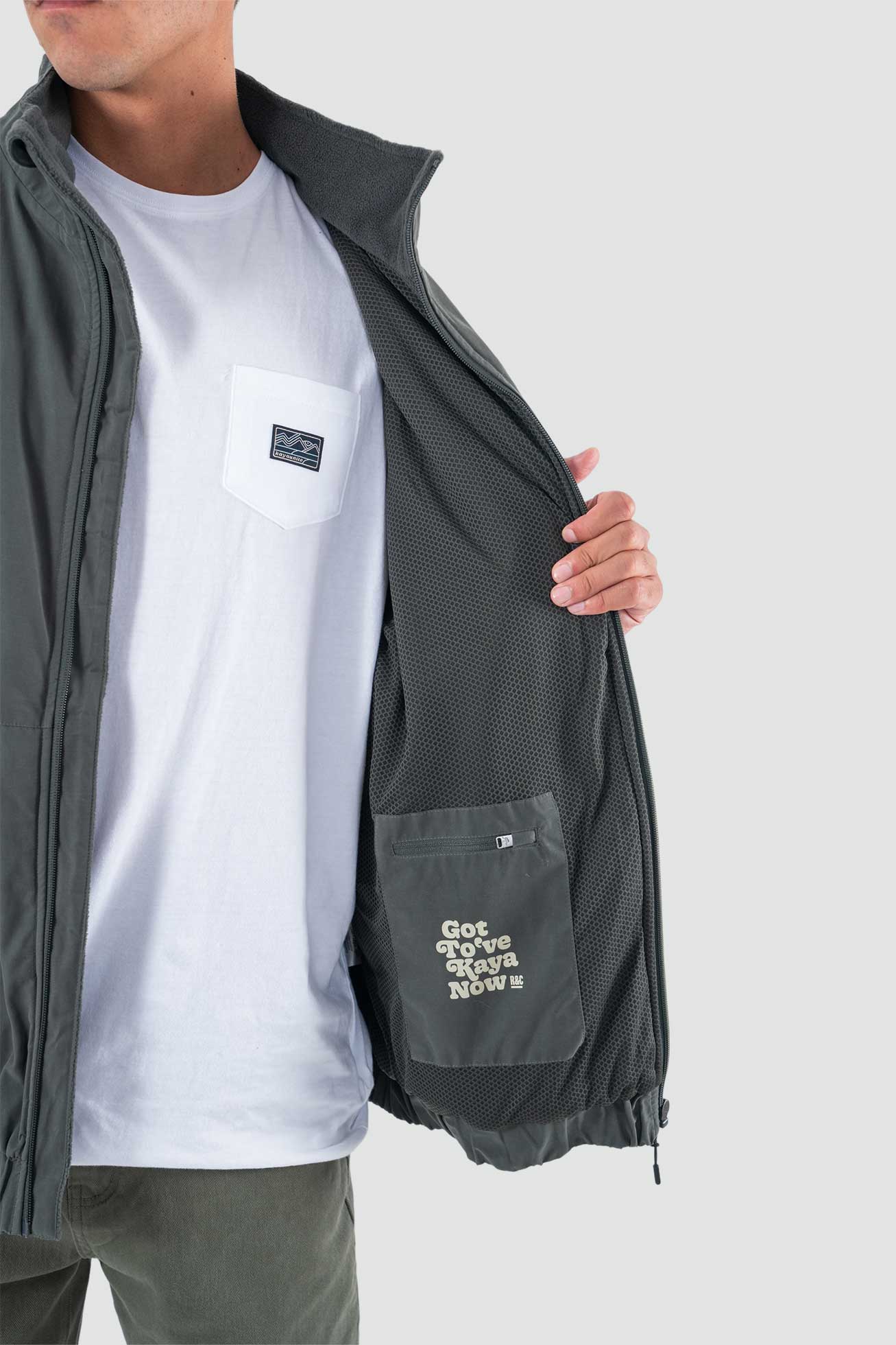 Chaqueta Fatcap - Gris