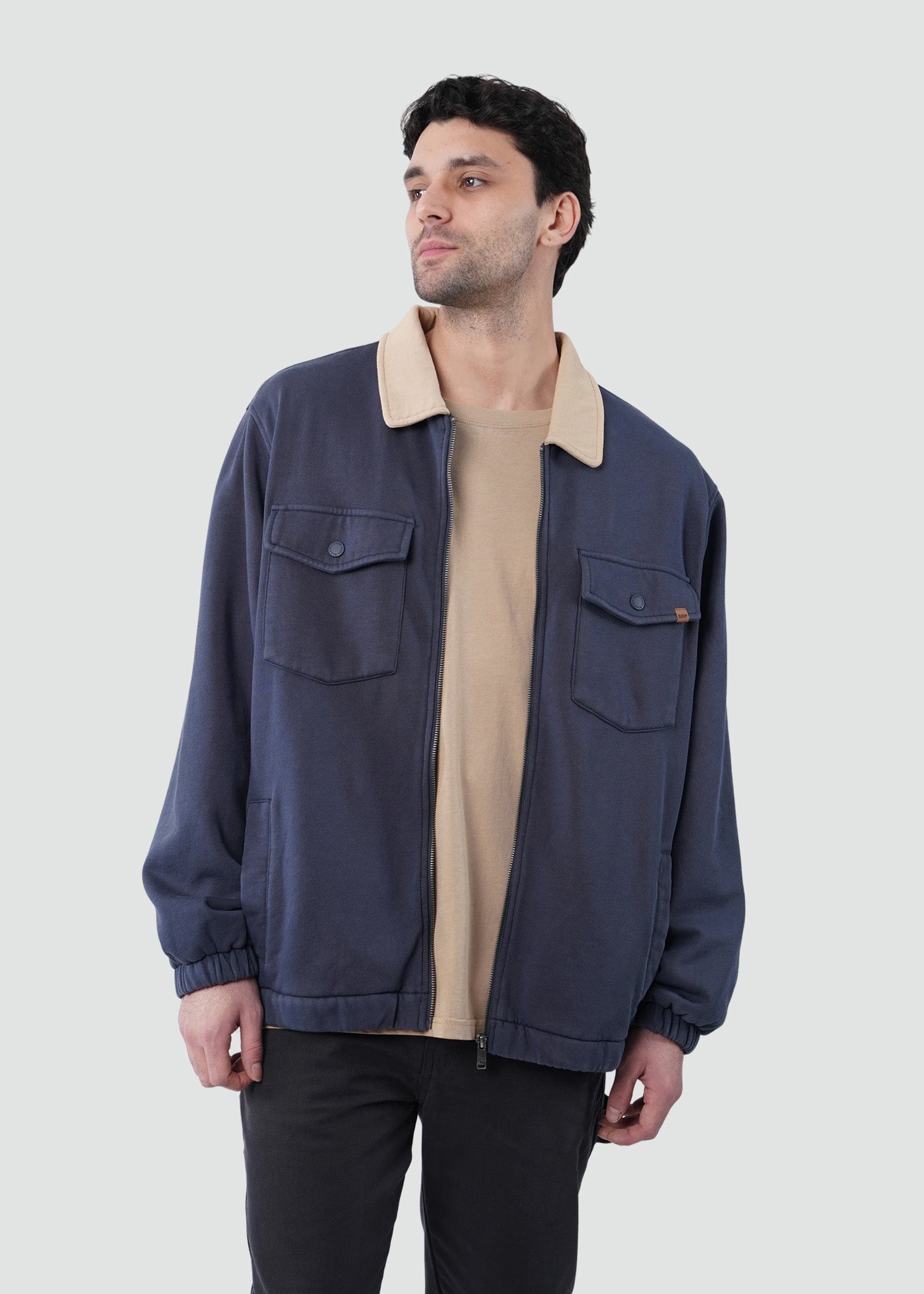 Chaqueta Hombre Jersey - Navy