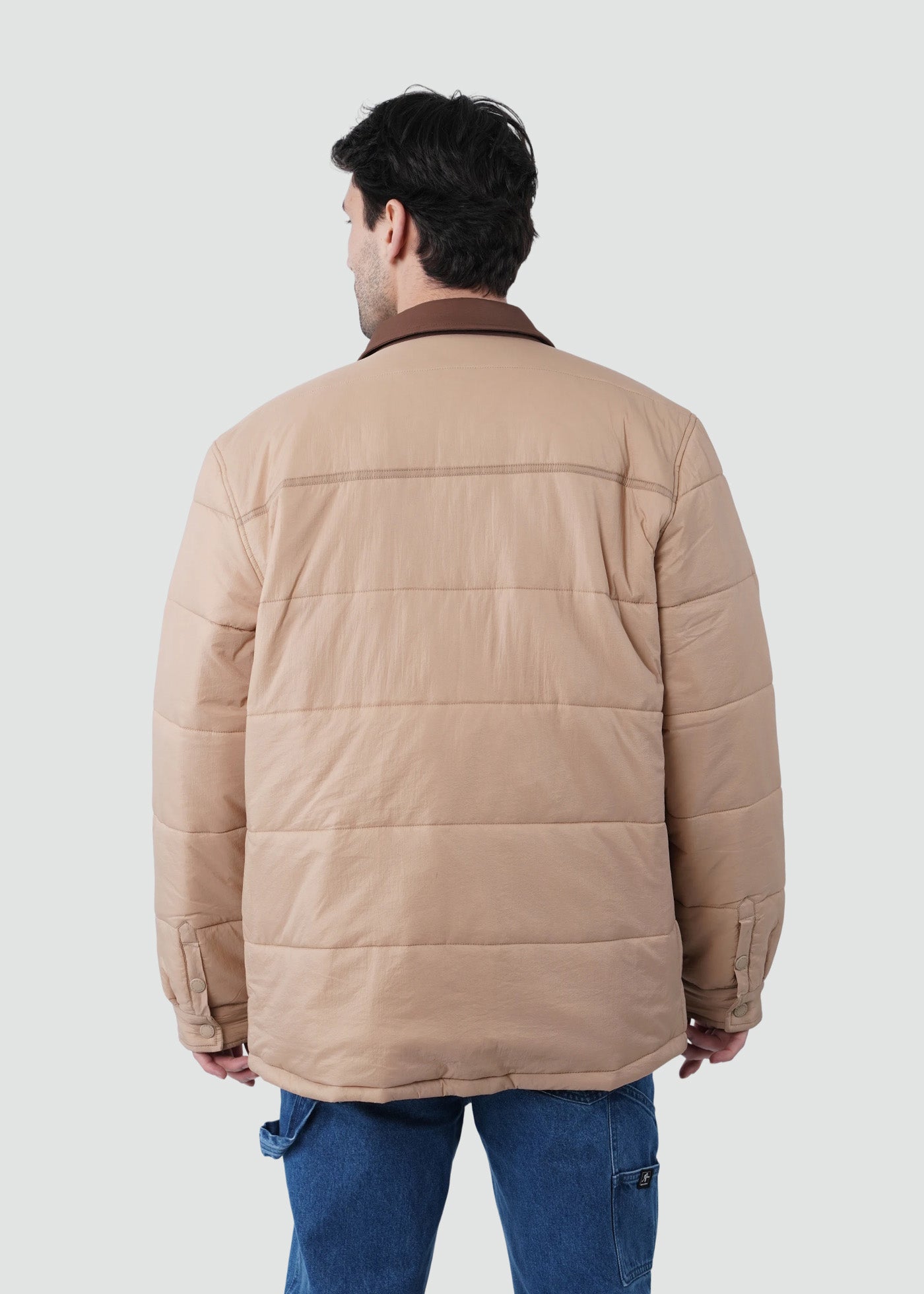 Chaqueta Hombre Yuka Nylon - Caqui