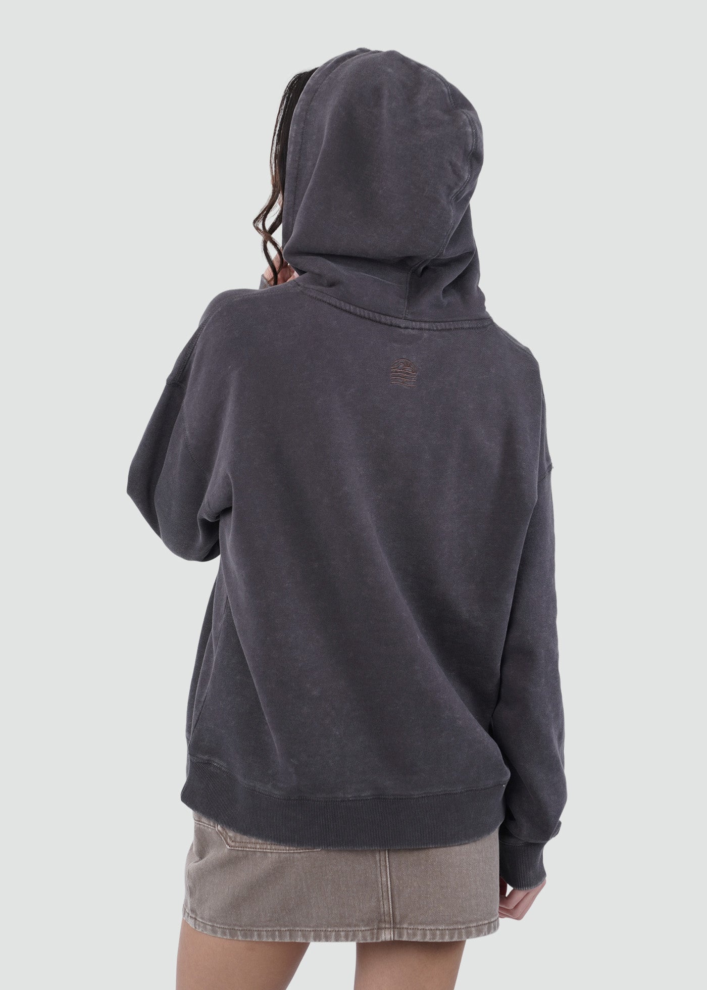 Polerón Hoodie Mujer Chilling - Negro