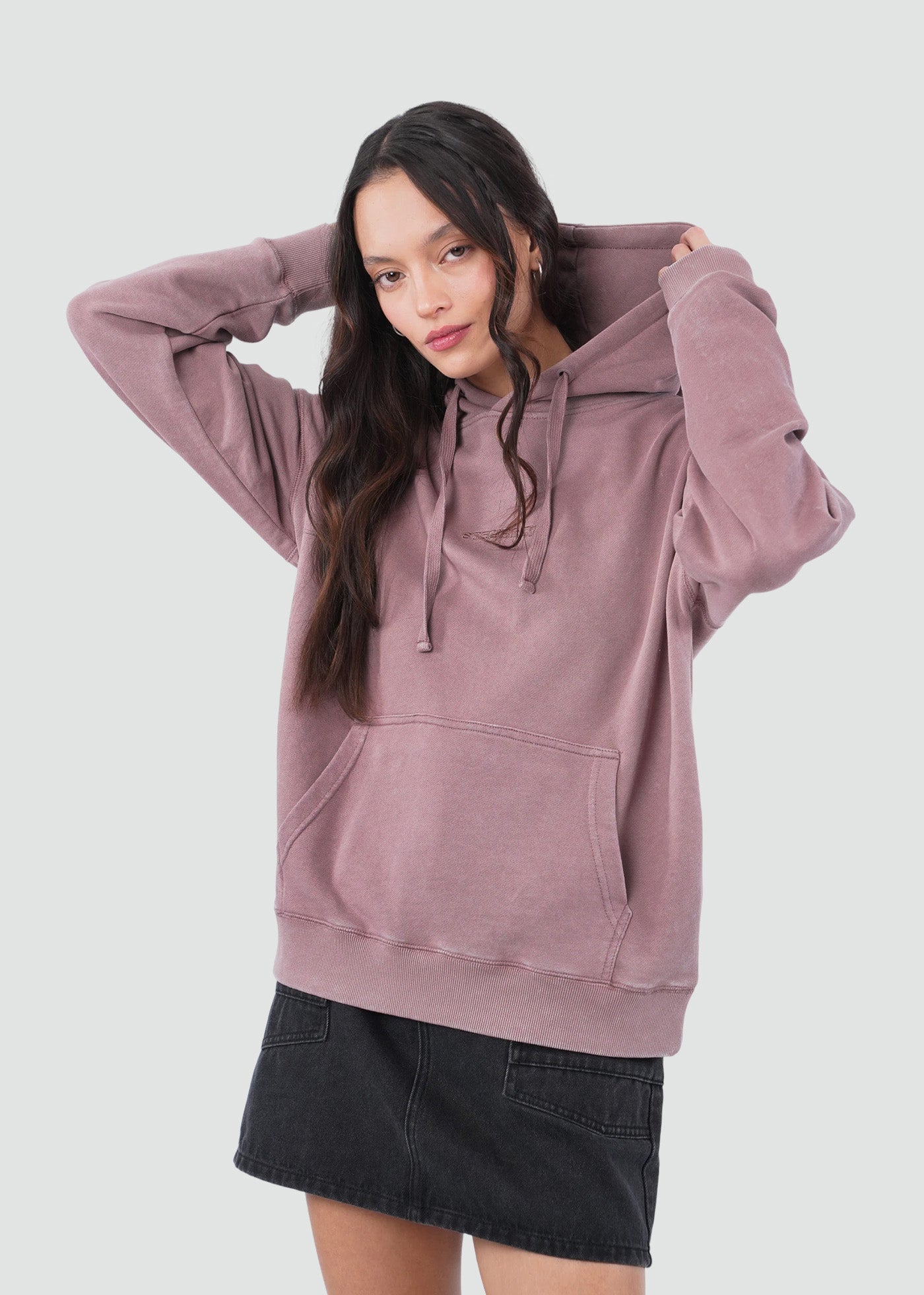 Polerón Hoodie Mujer Stay - Malva