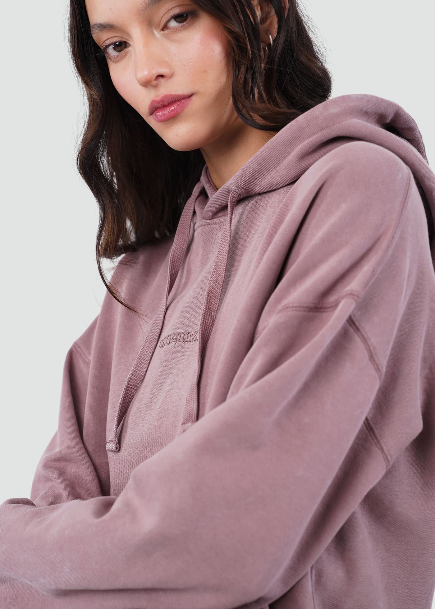 Polerón Hoodie Mujer Stay - Malva
