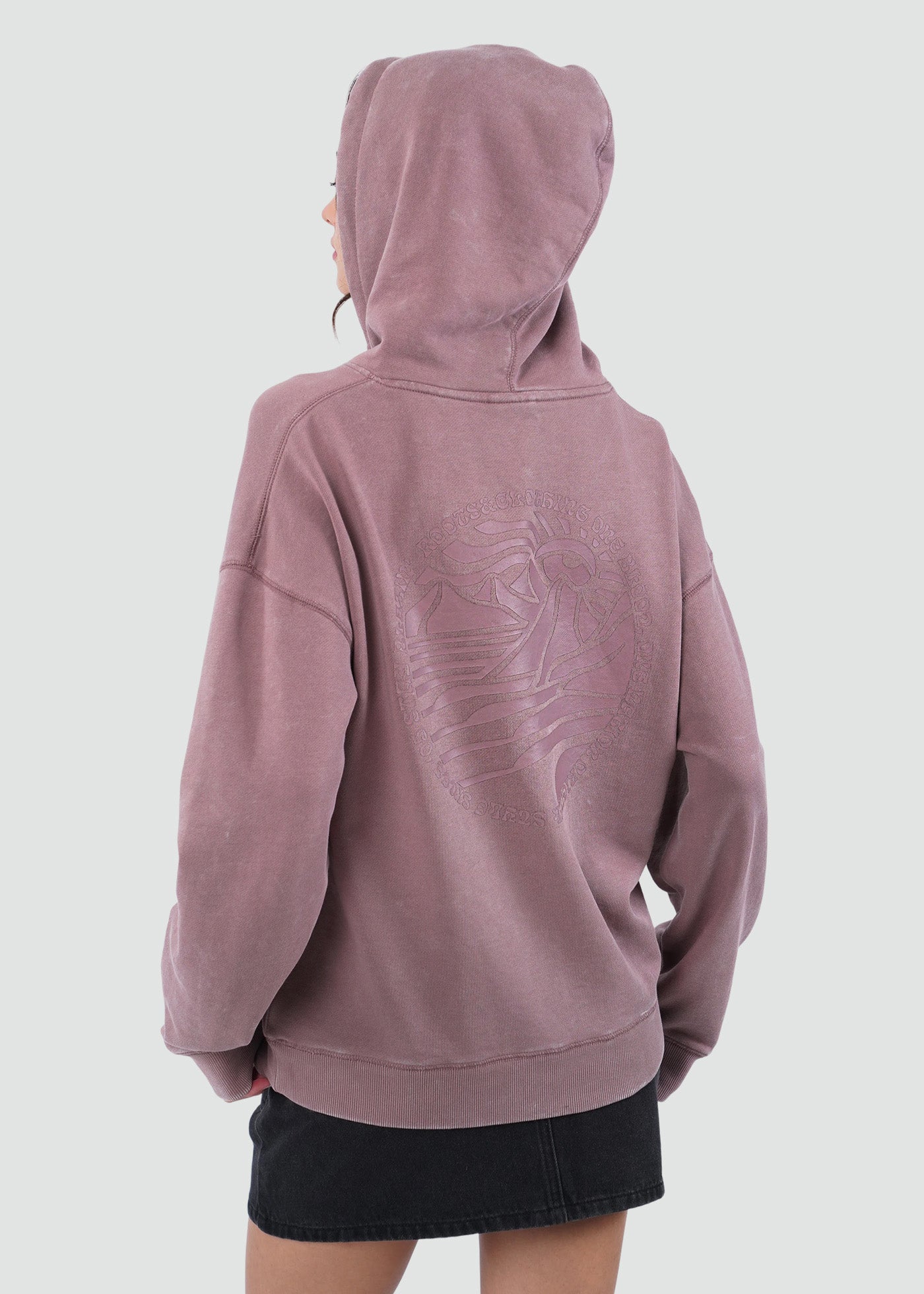 Polerón Hoodie Mujer Stay - Malva