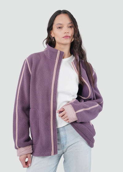 Chiporro Con Cierre Mujer - Morado Lavender