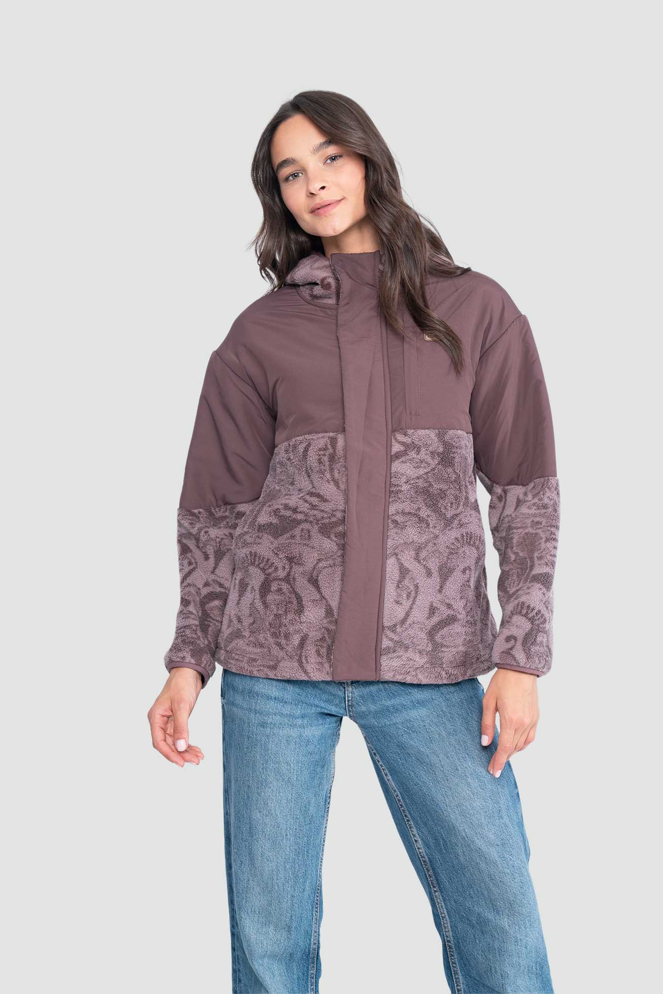 Chiporro Mujer Hood-  Funga Rosa