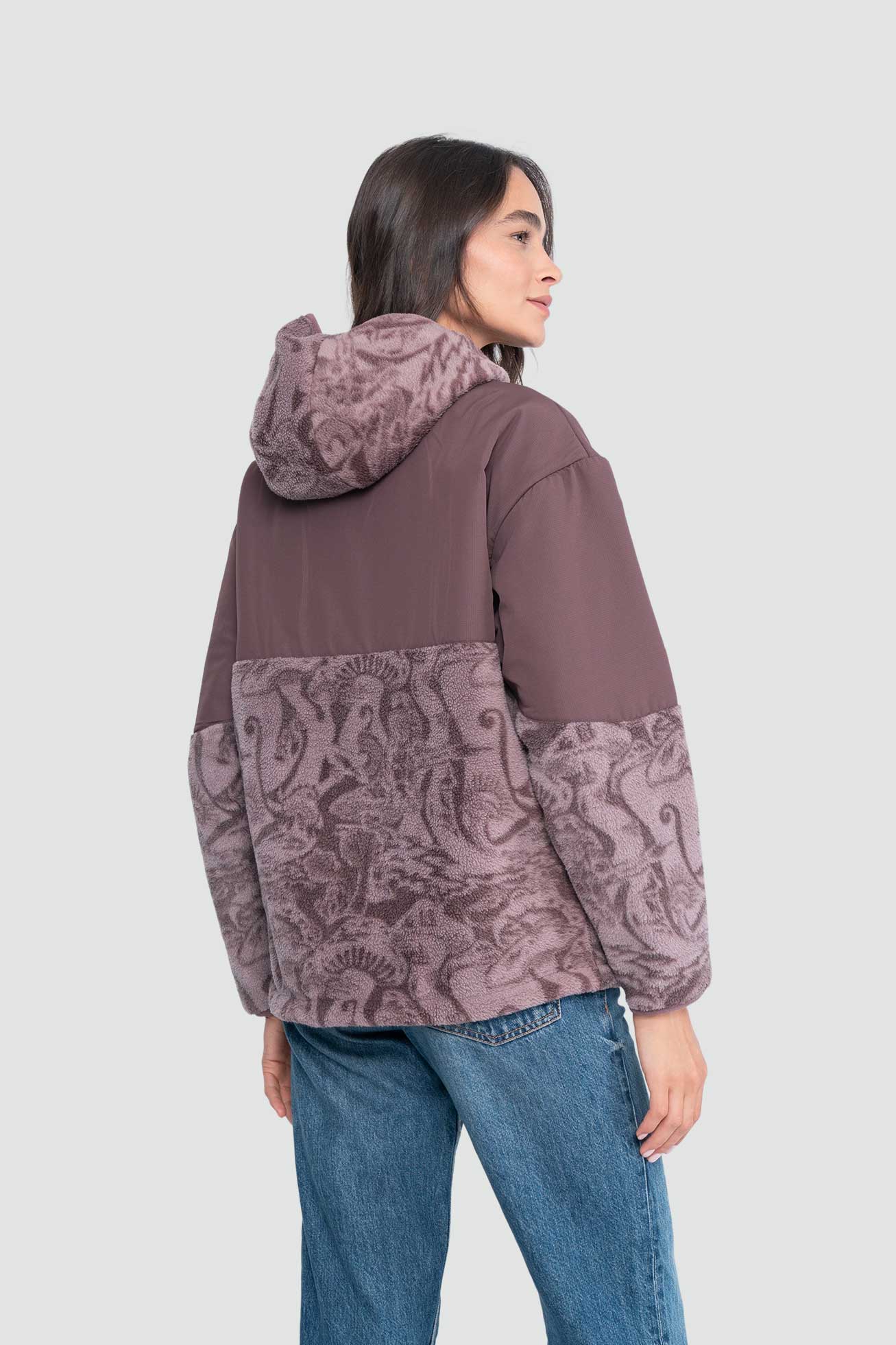 Chiporro Mujer Hood- Funga Rosa