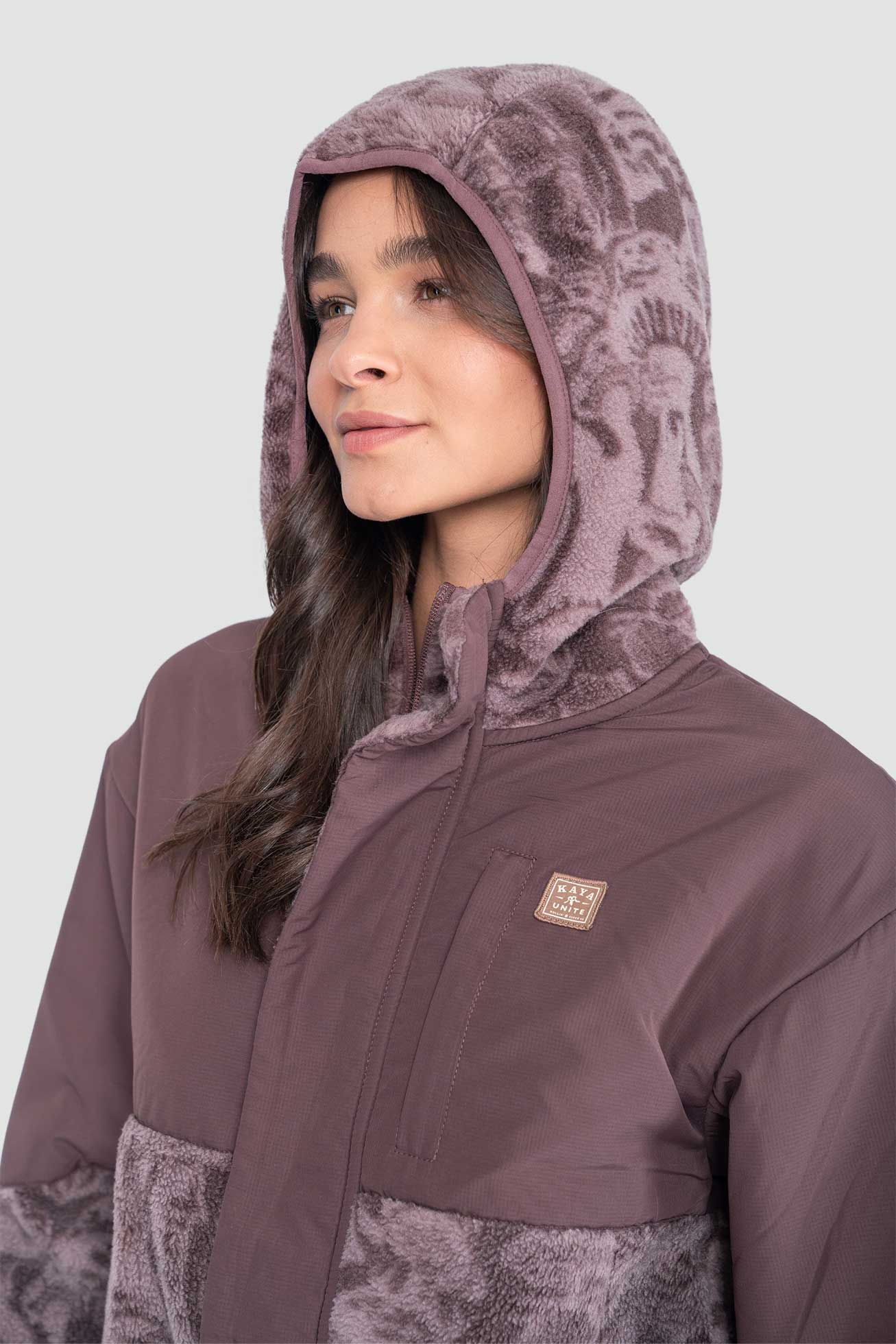 Chiporro Mujer Hood- Funga Rosa