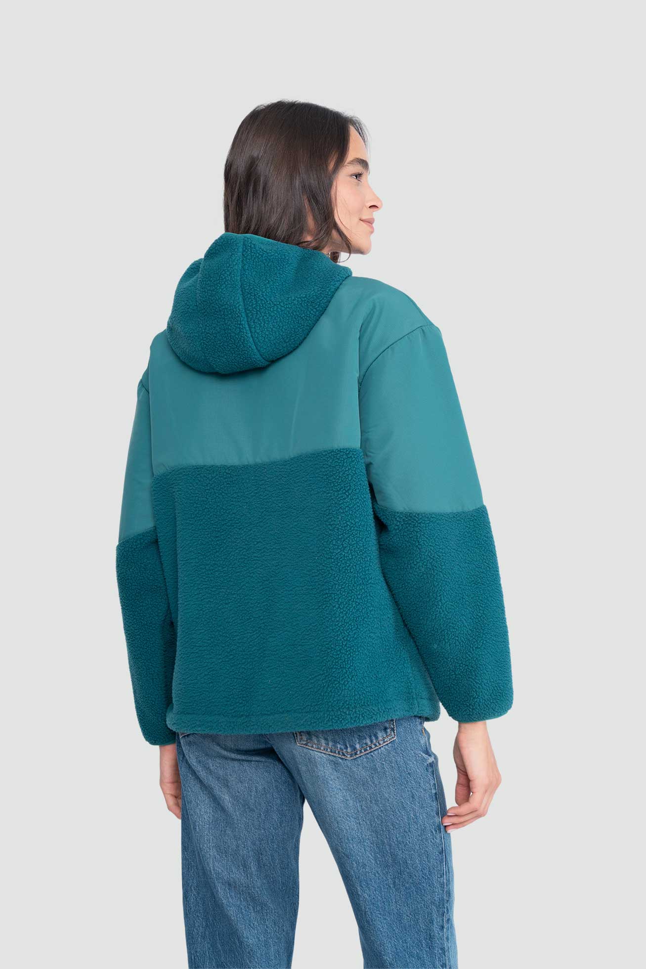 Chiporro Mujer Hood - Solid Petrol