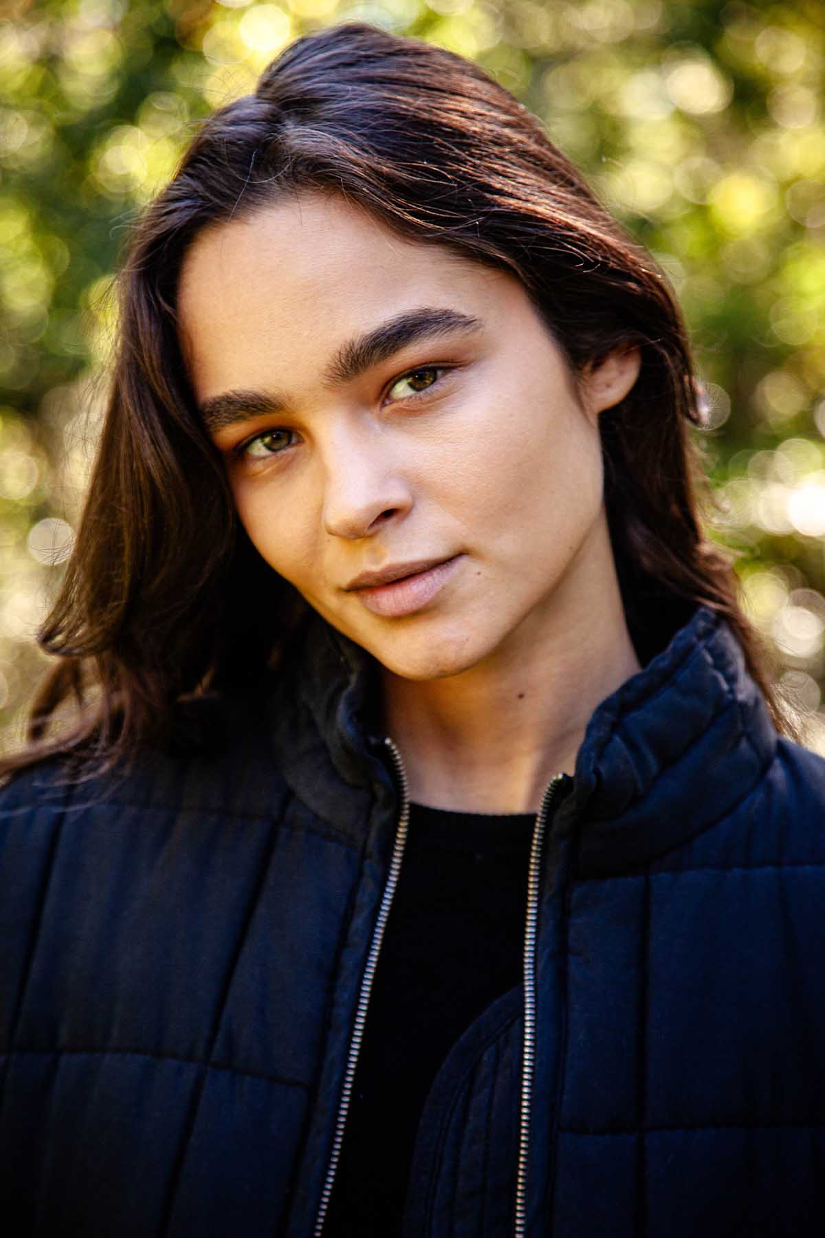 Chaqueta Mujer Quilted 100% Lyocell - Negra