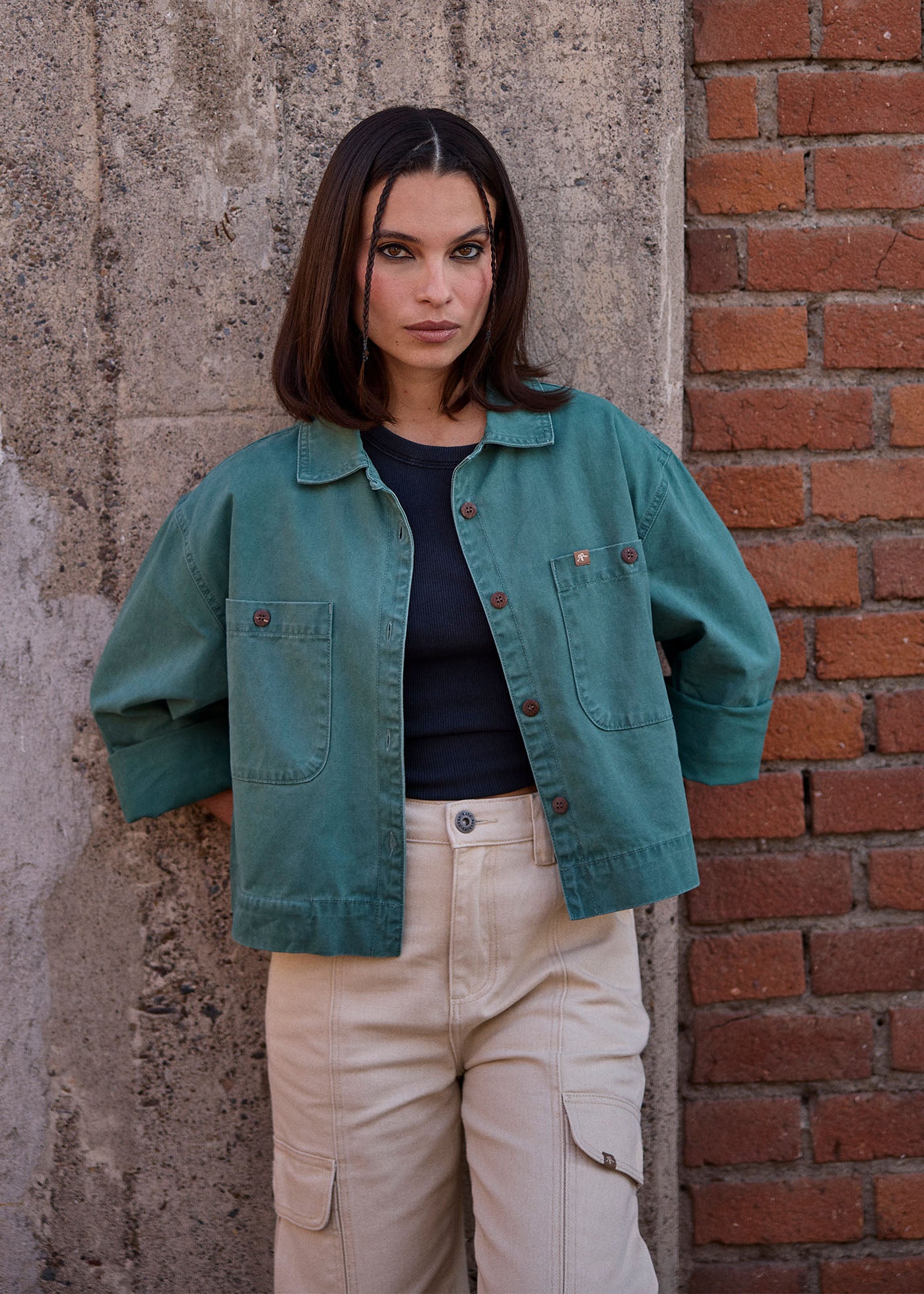 Sobrecamisa Mujer Boique - Verde
