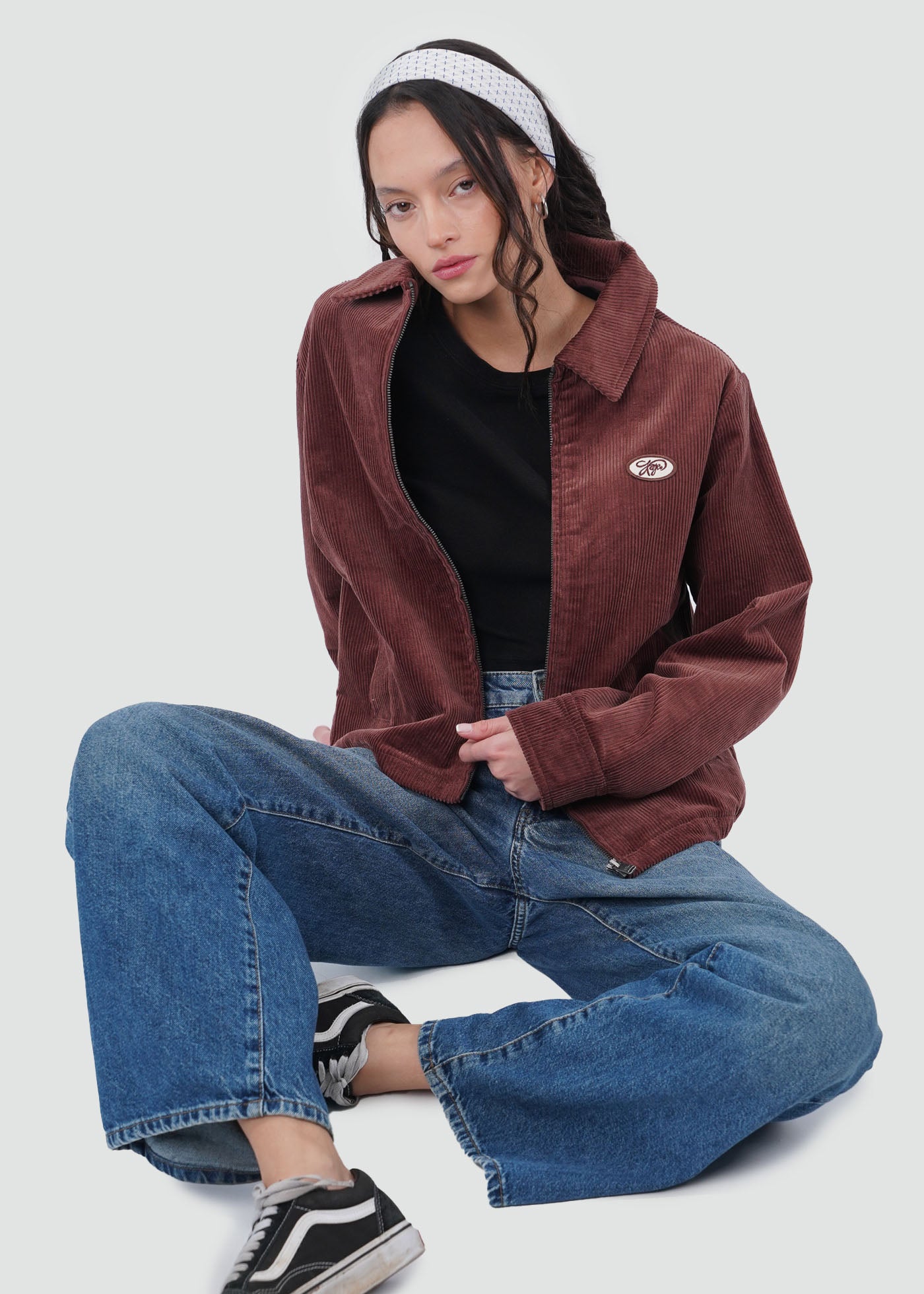 Chaqueta Mujer Cotelé - Malva