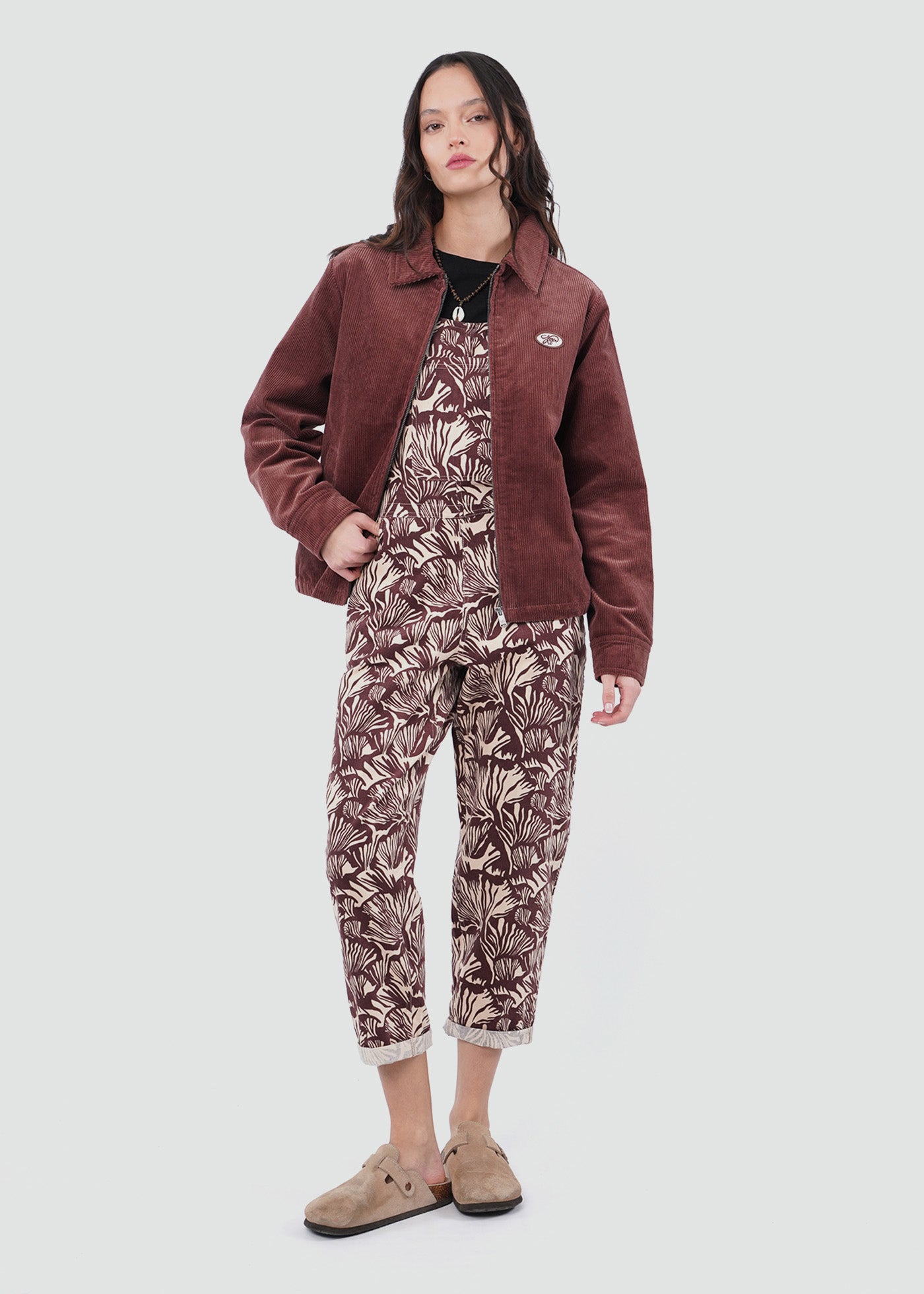 Chaqueta Mujer Cotelé - Malva