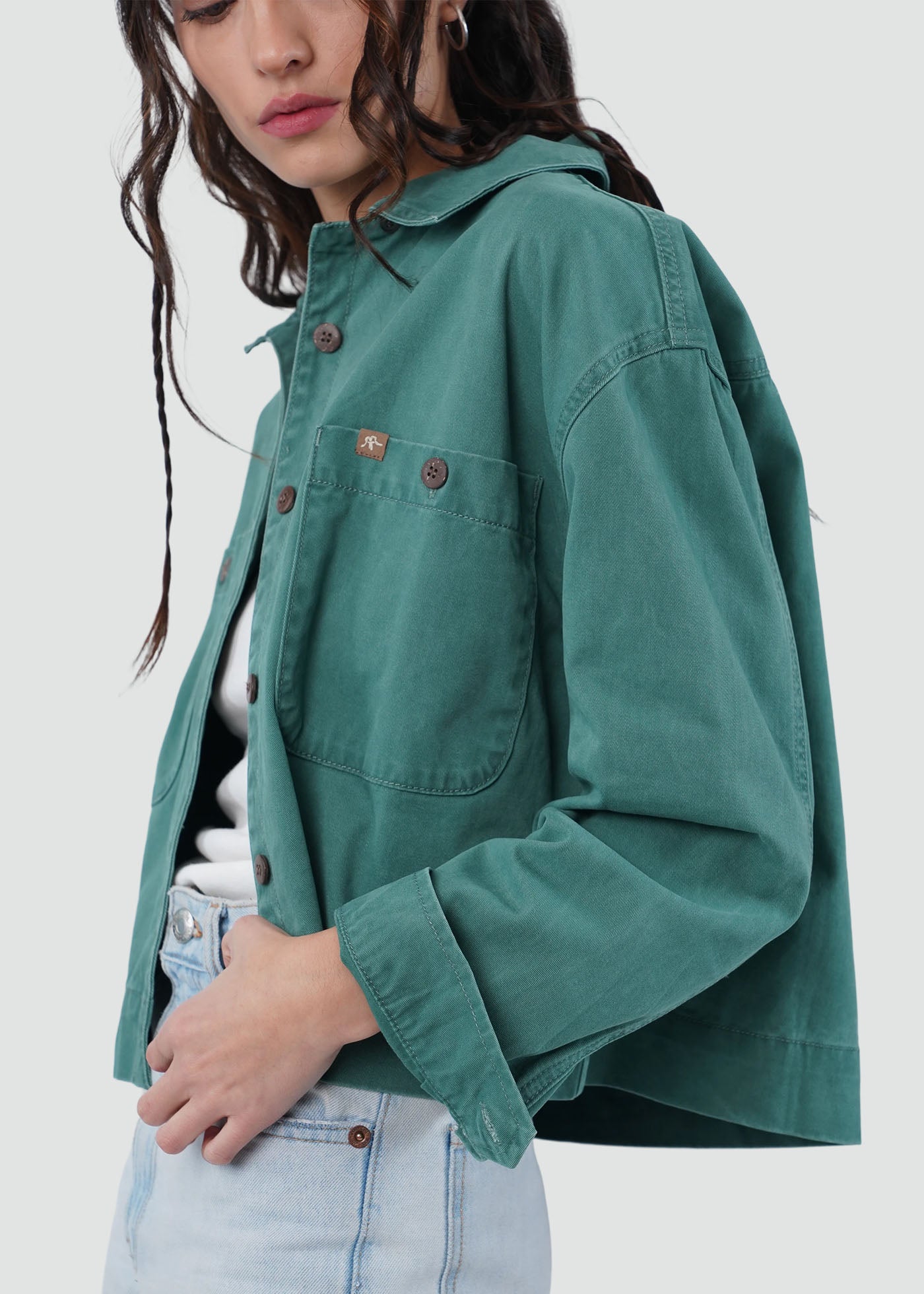 Sobrecamisa Mujer Boique - Verde
