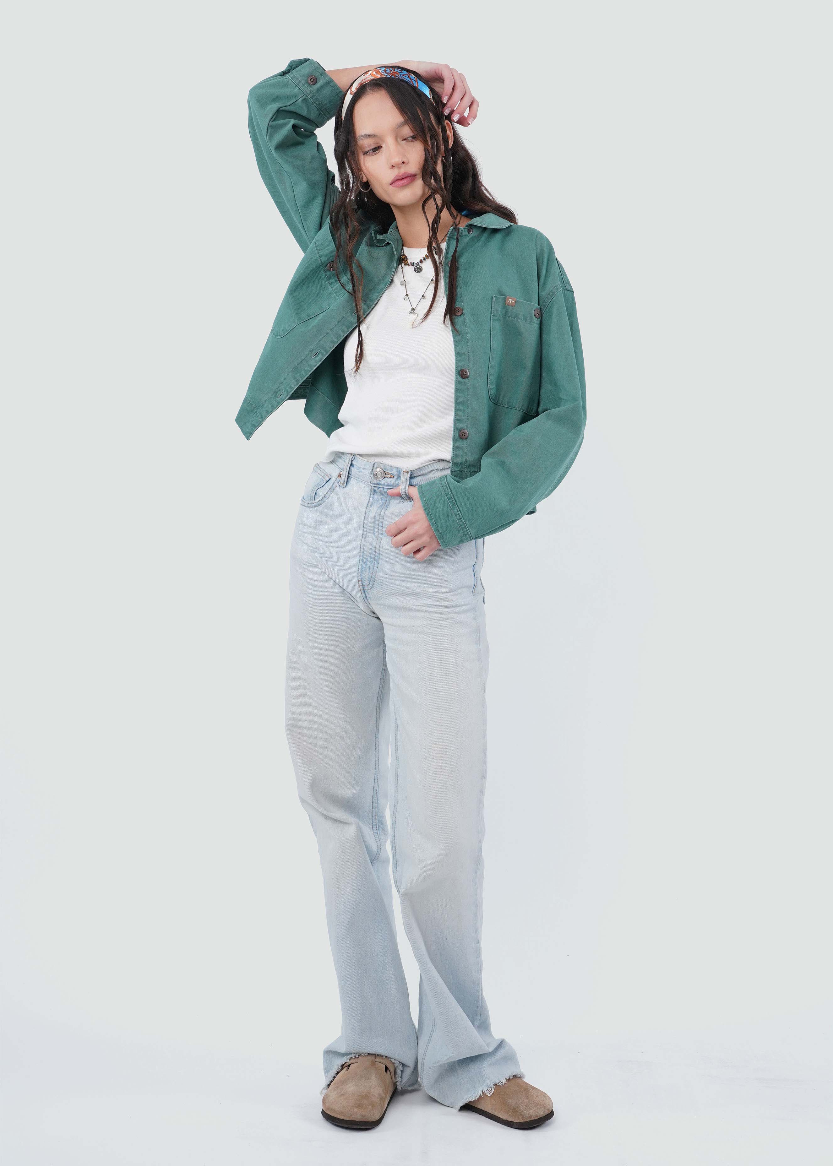 Sobrecamisa Mujer Boique - Verde