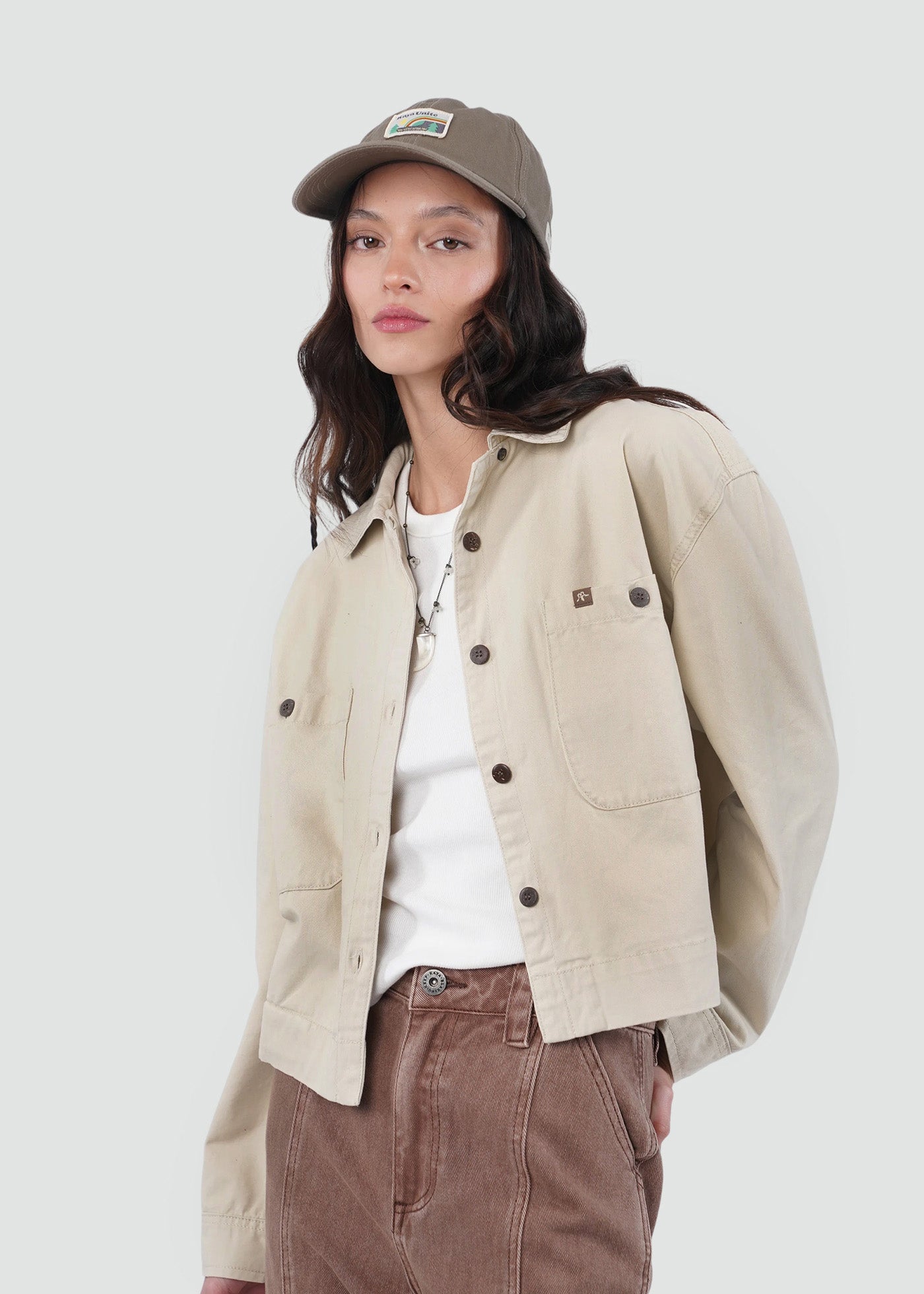 Sobrecamisa Mujer Boique - Ecru