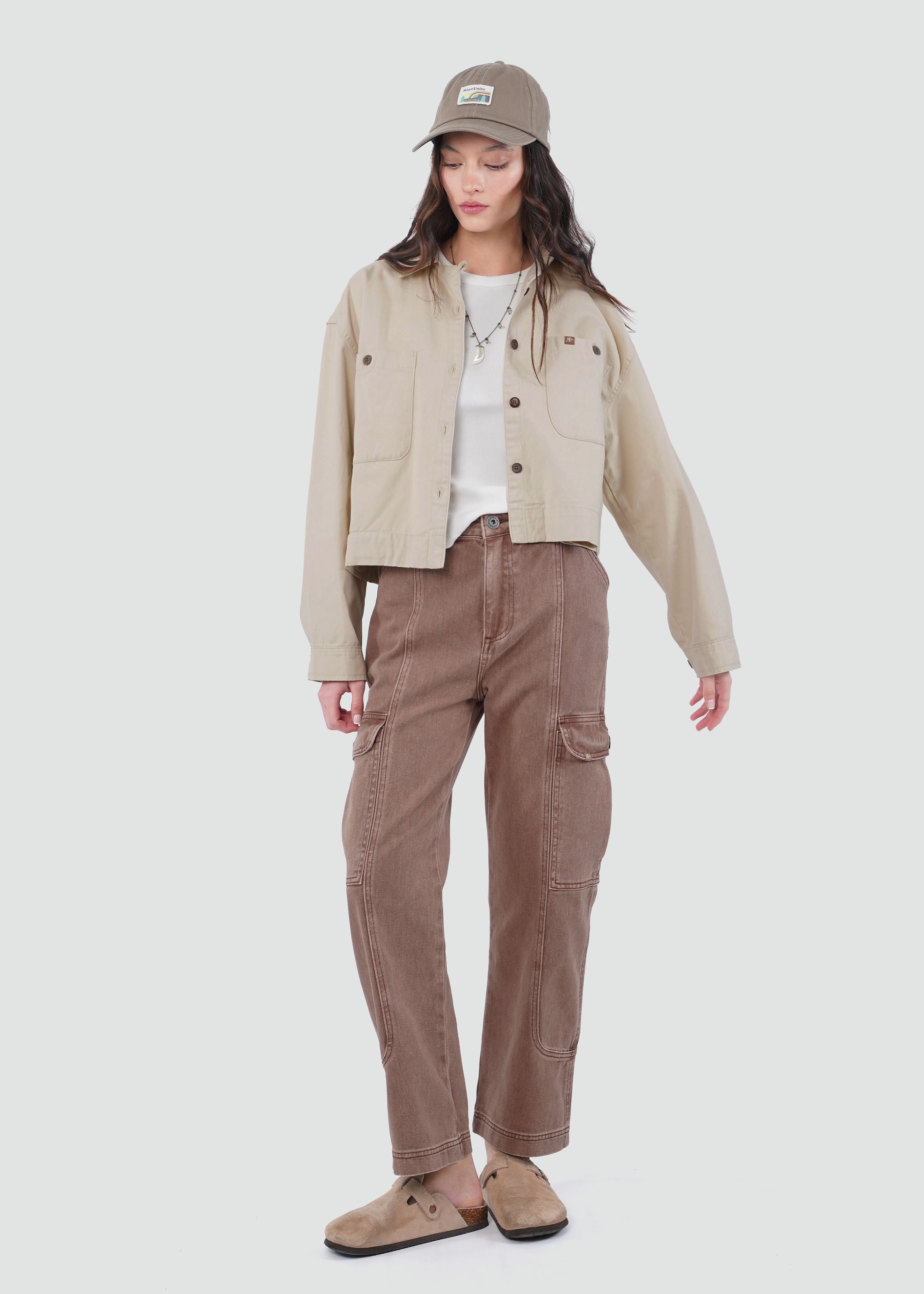 Sobrecamisa Mujer Boique - Ecru