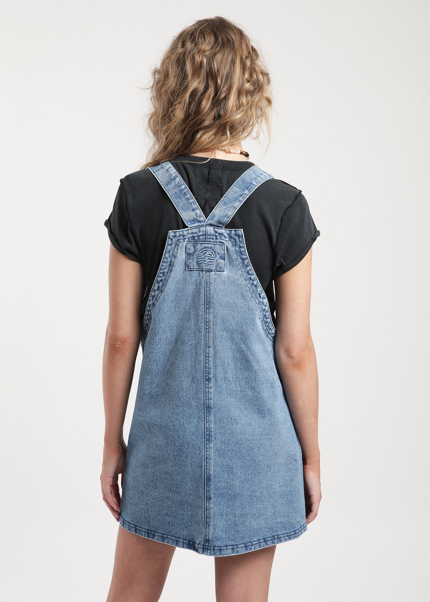 Jardinera Vestido - Denim Azul