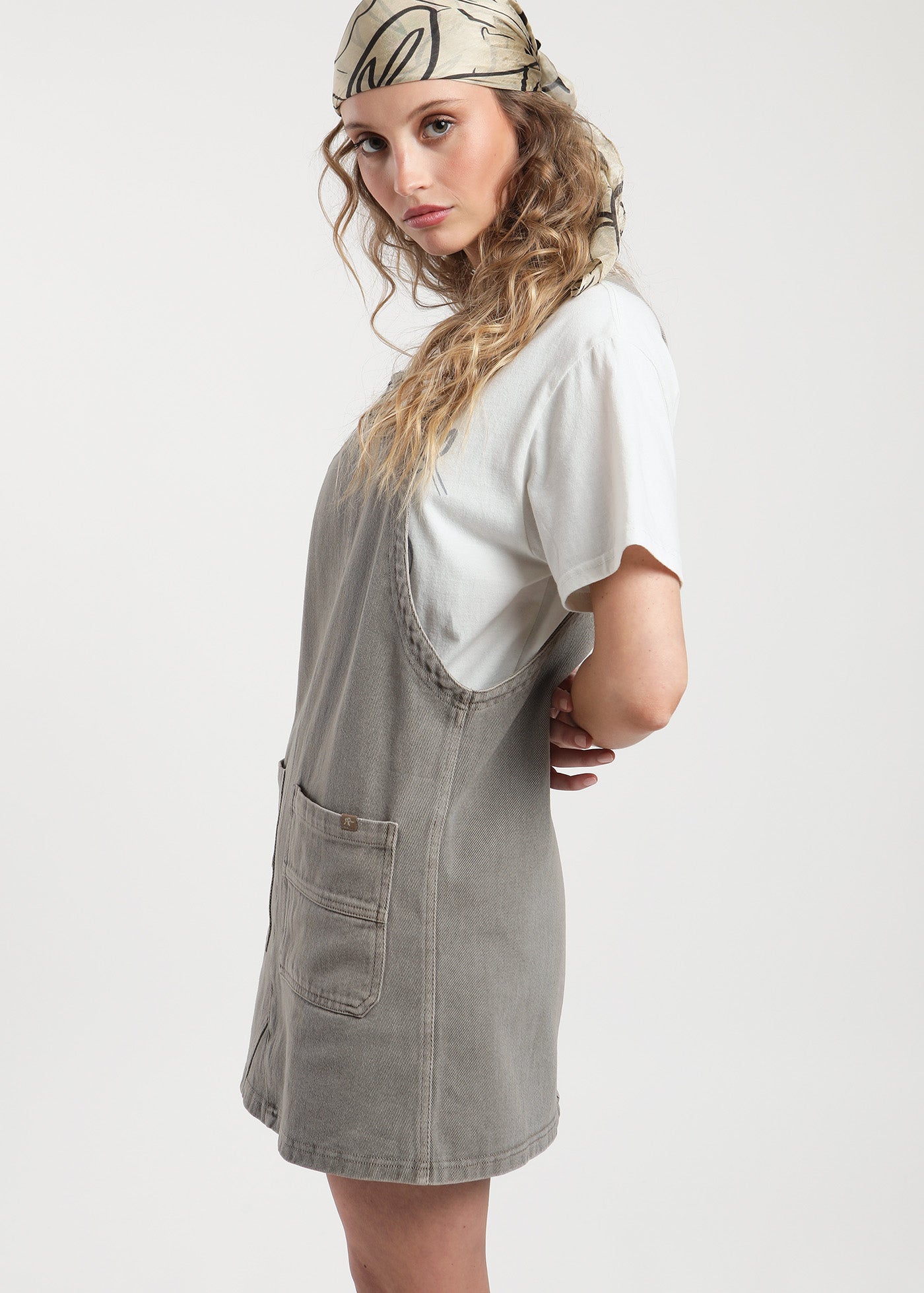 Jardinera Vestido - Camel