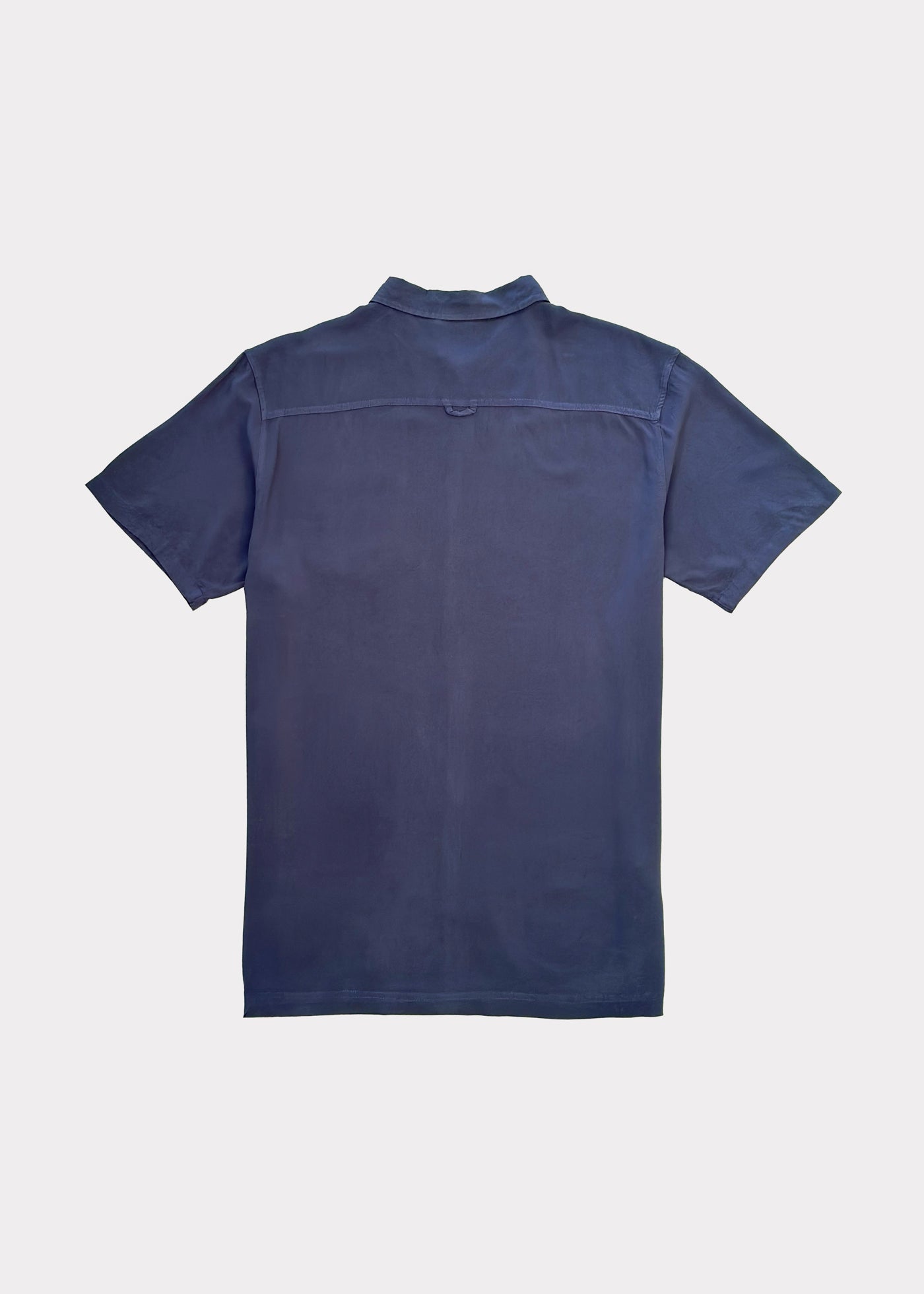 Camisa Viscose Solid Dark Blue