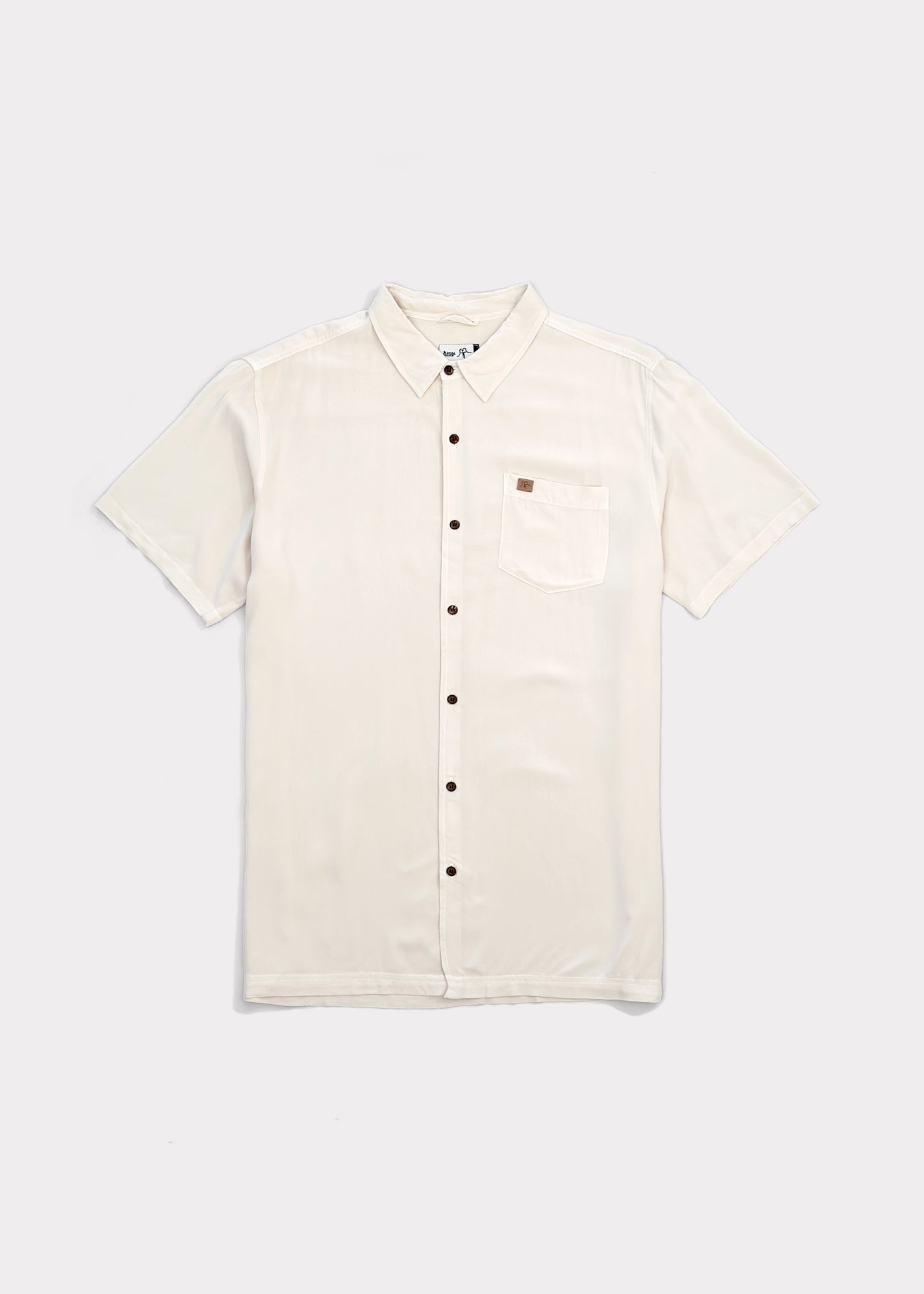 Camisa Viscose Solid Sand