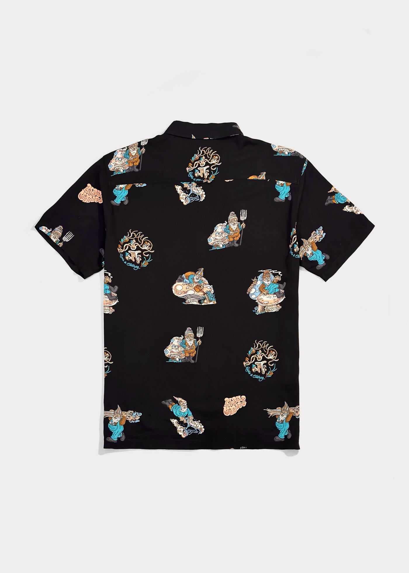 Guayabera Garden Black Black